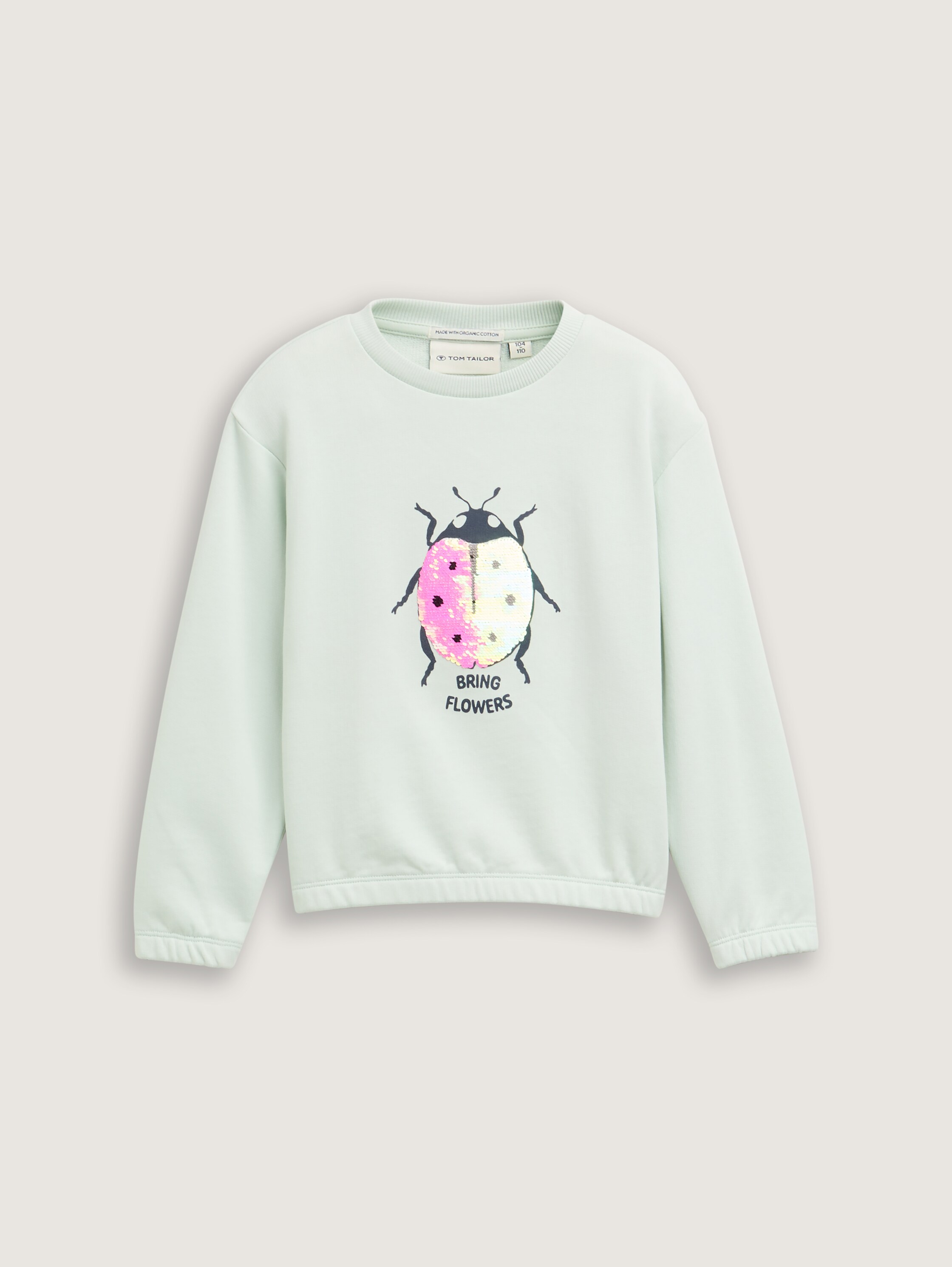 Sweatshirt mit Wendepailletten - 1
