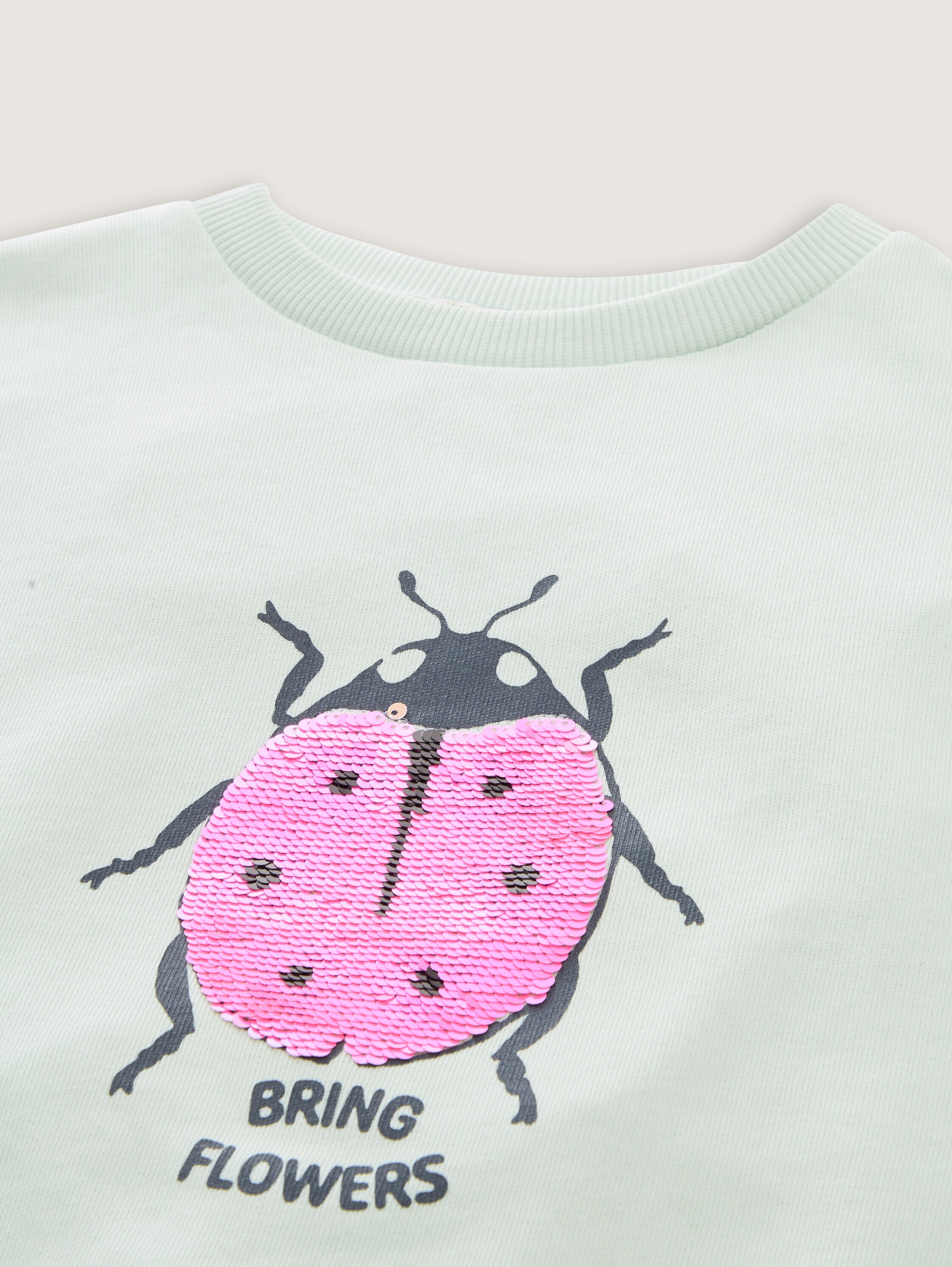 Sweatshirt mit Wendepailletten - 3