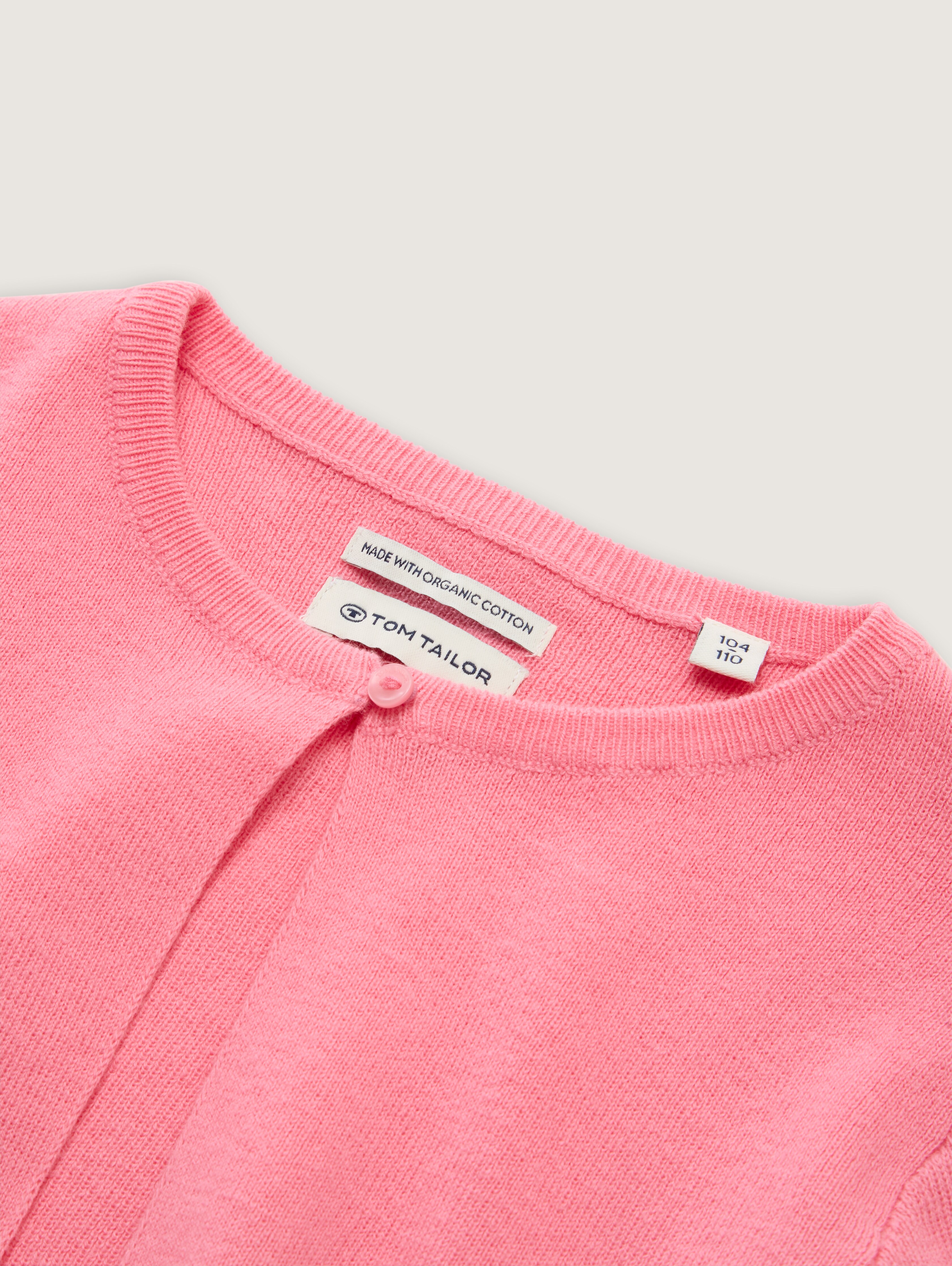Cropped bolero cardigan by Tom Tailor