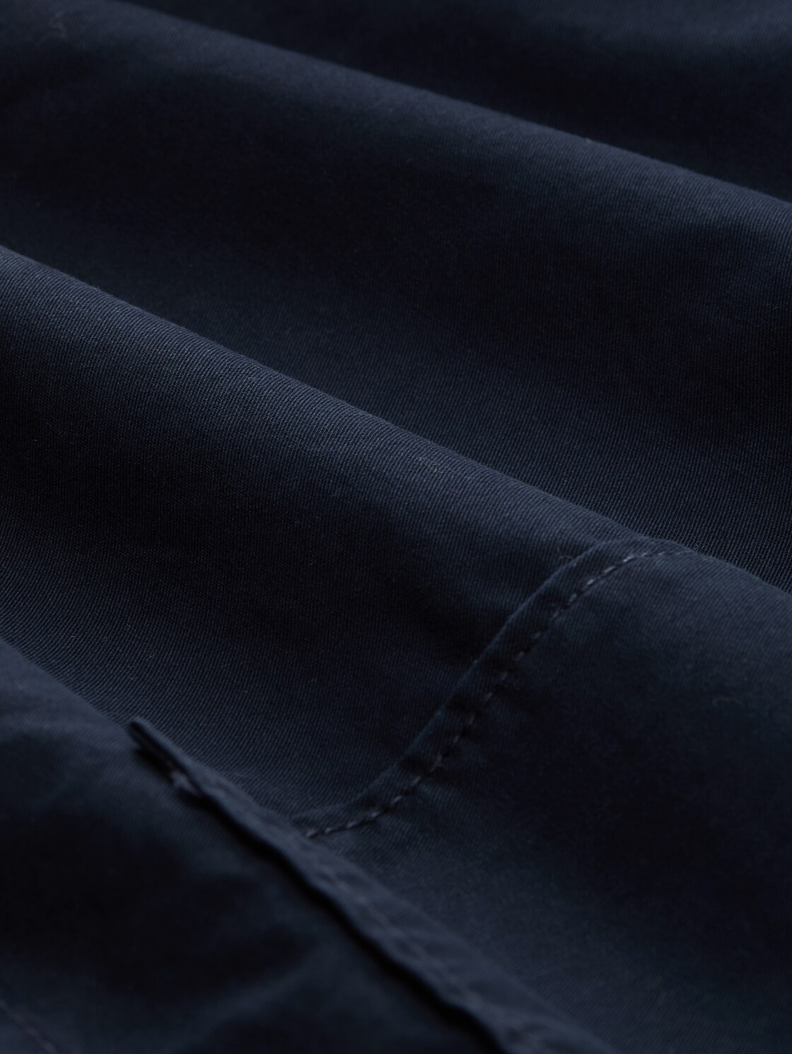 Regular Cargo Shorts aus Baumwolle - sky captain blue - Material-Ansicht