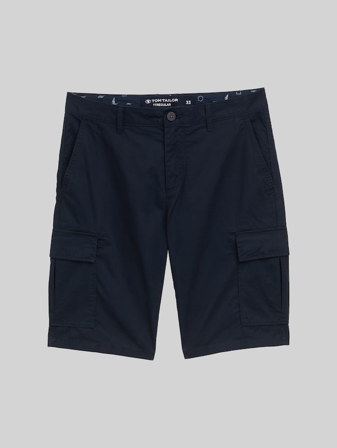 Normale katoenen cargo shorts door Men, sky captain blue