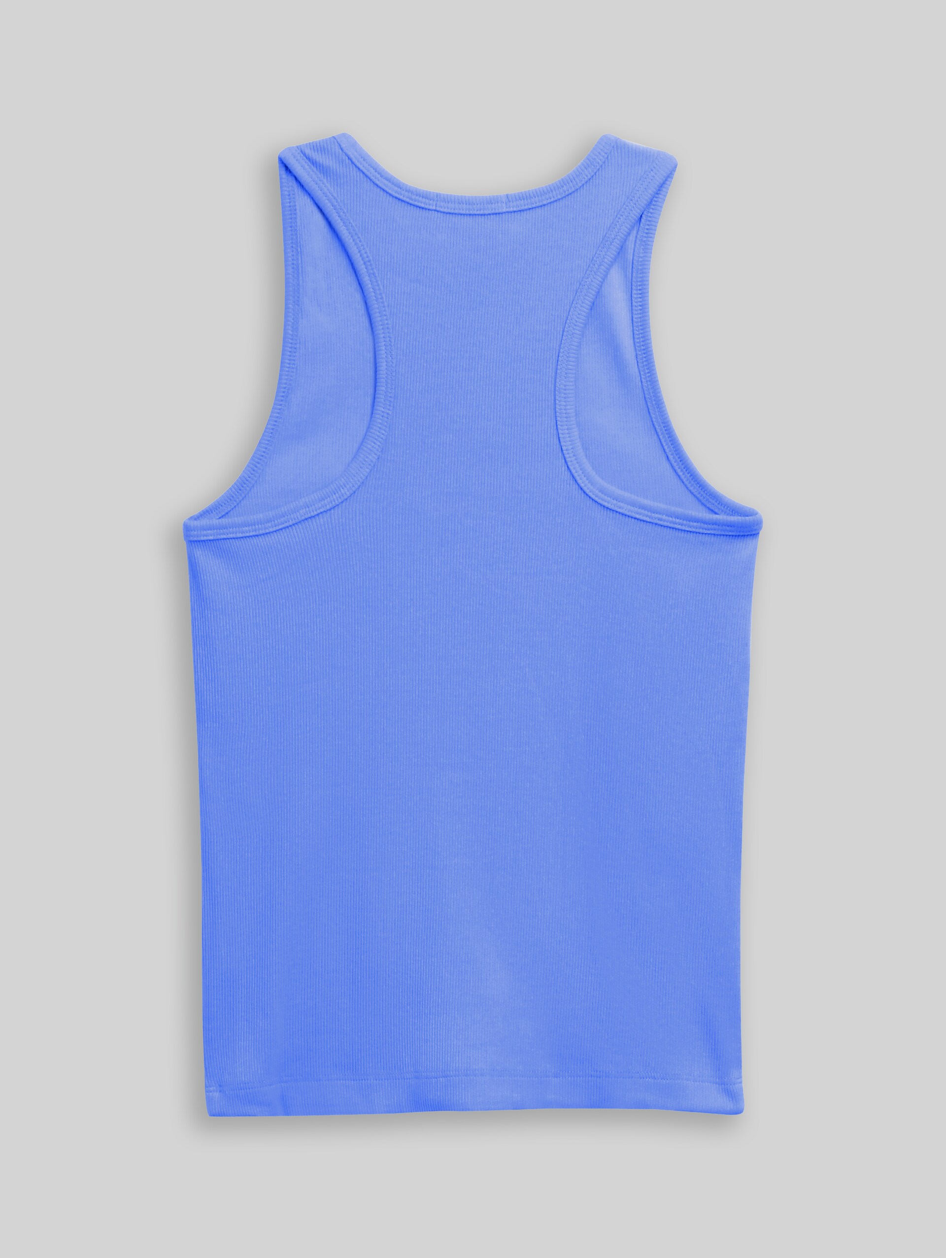 Basic Ripp Top - Preppy Jean Blue