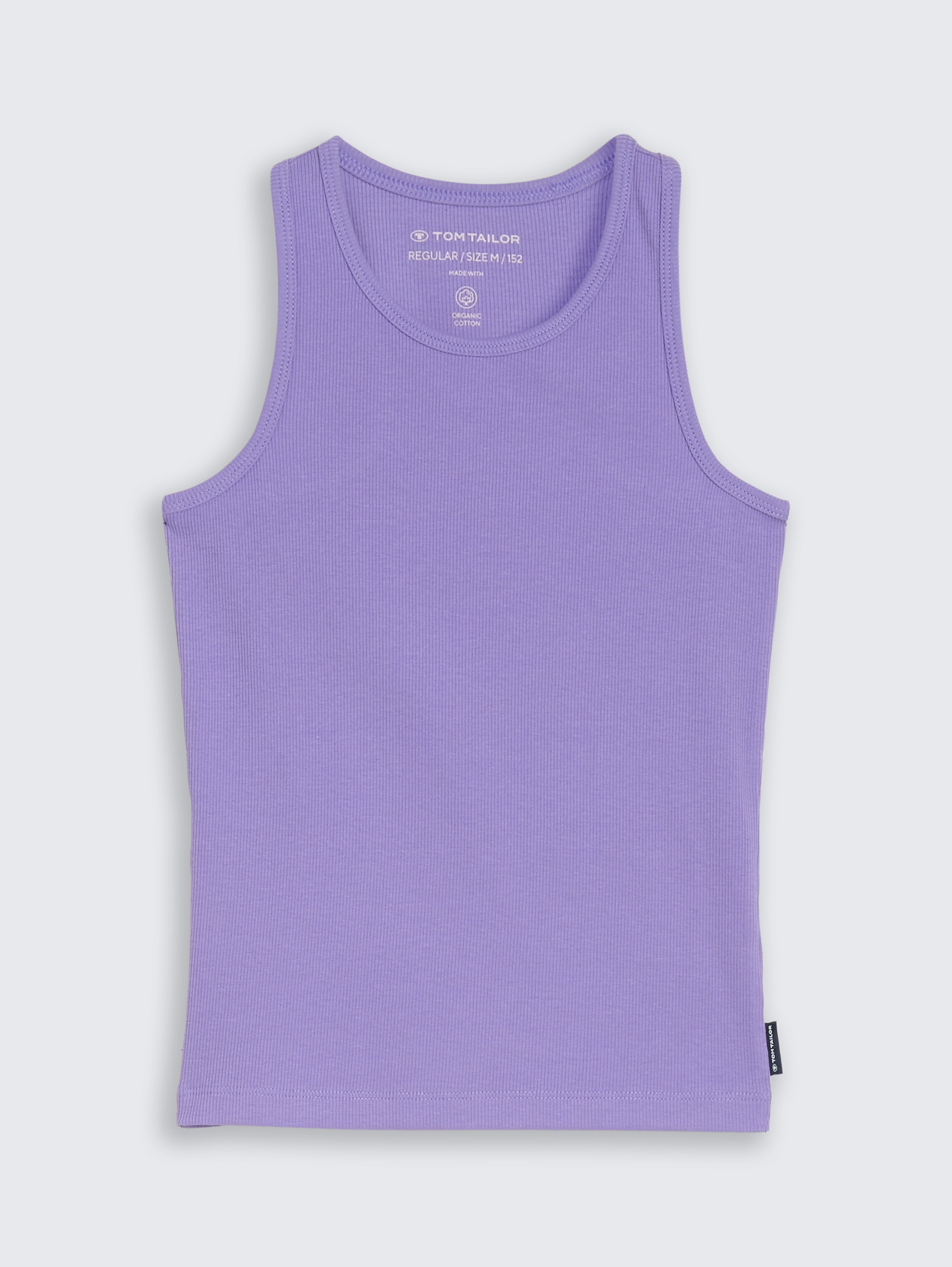 Basic Ripp Top von Teen Girls, vervain lilac