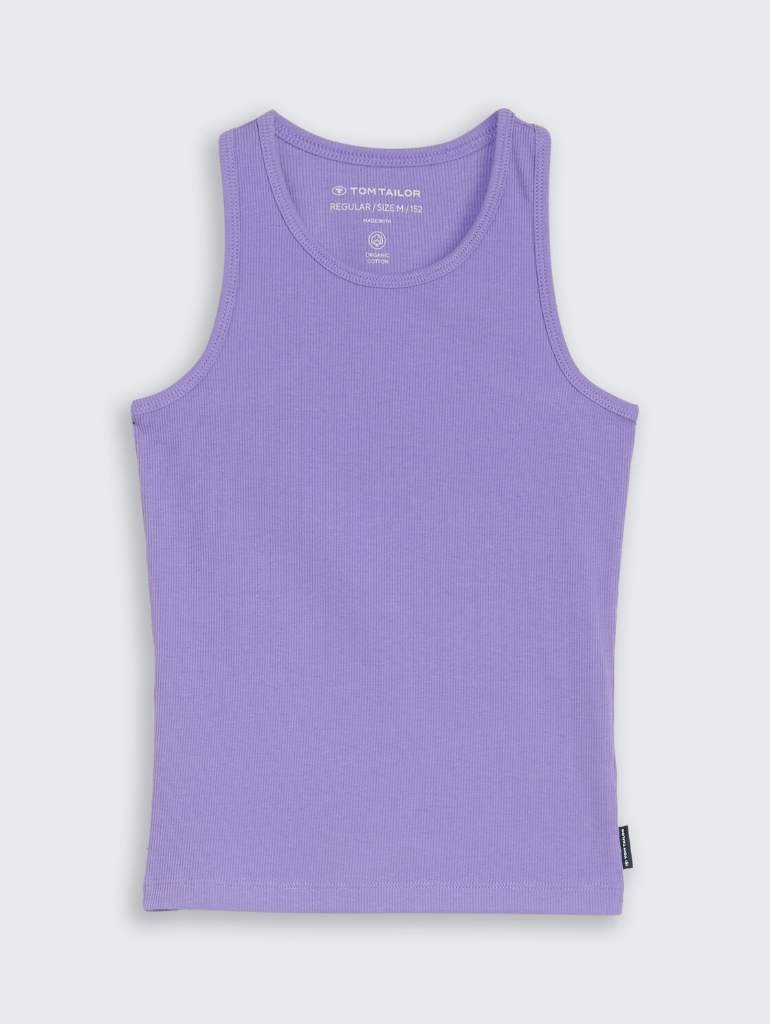 Basic Ripp Top - vervain lilac - Vorder-Produkt-Ansicht