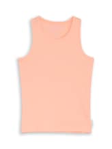 Nicht ausgewählt, Basic Ripp Top von Tom Tailor, orange