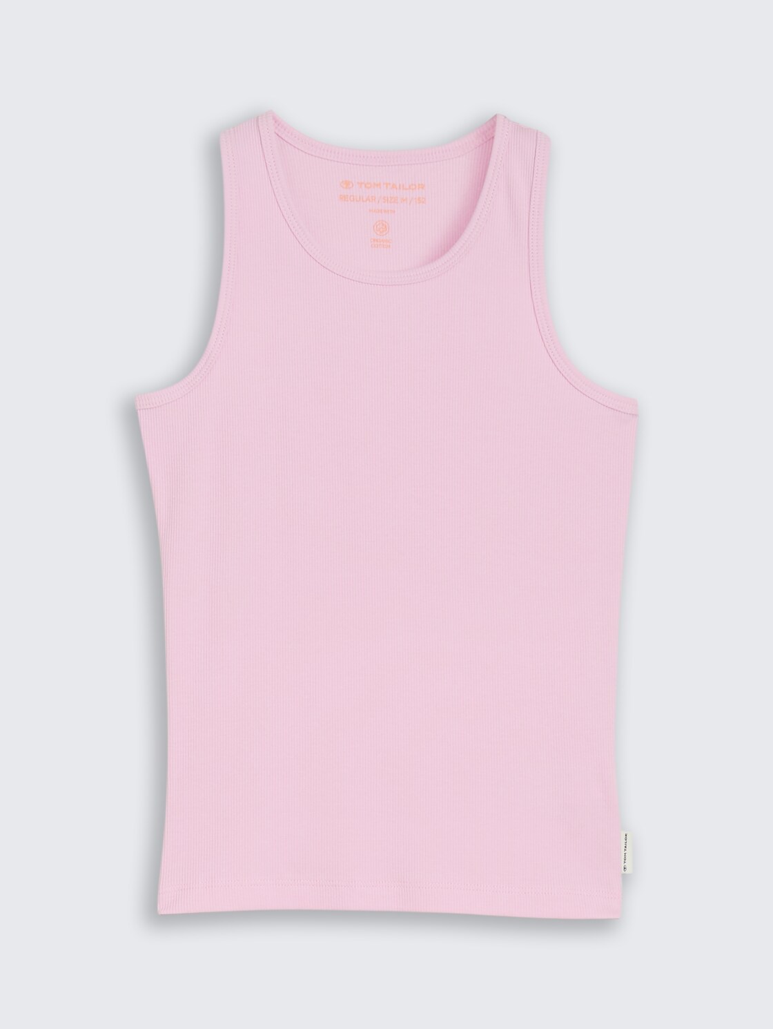 Basic Ripp Top - cold pink - Vorder-Produkt-Ansicht