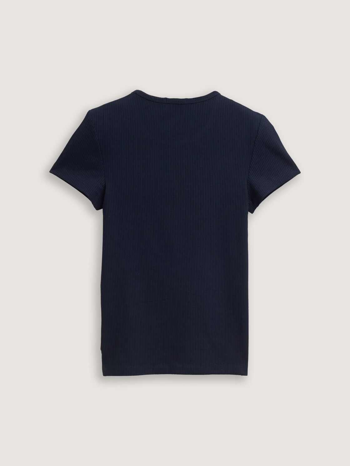 Ripp T-Shirt mit Cut-Outs - sky captain blue