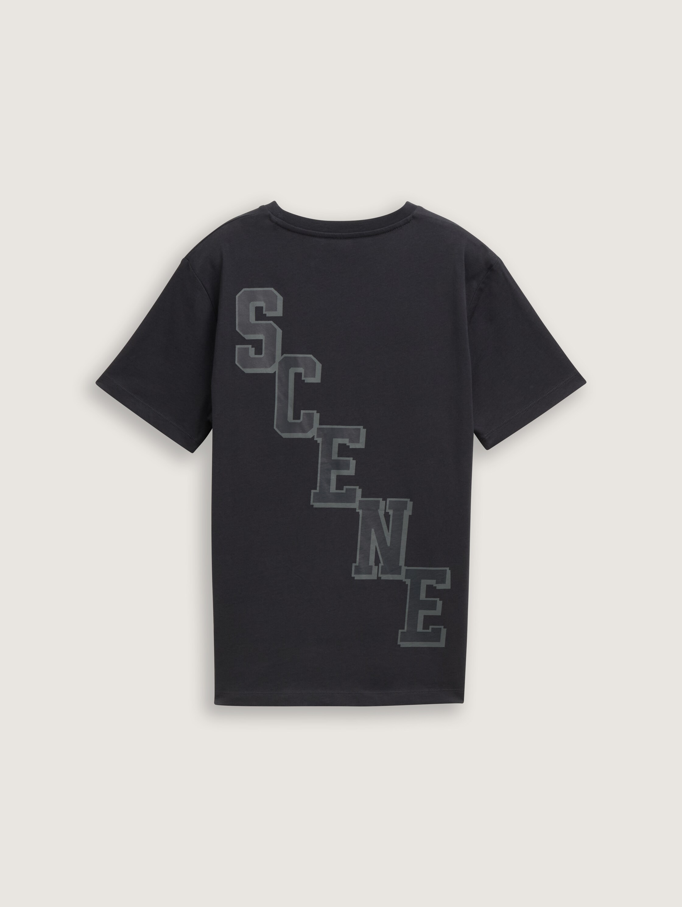 T-Shirt mit Print - heavy_black - 