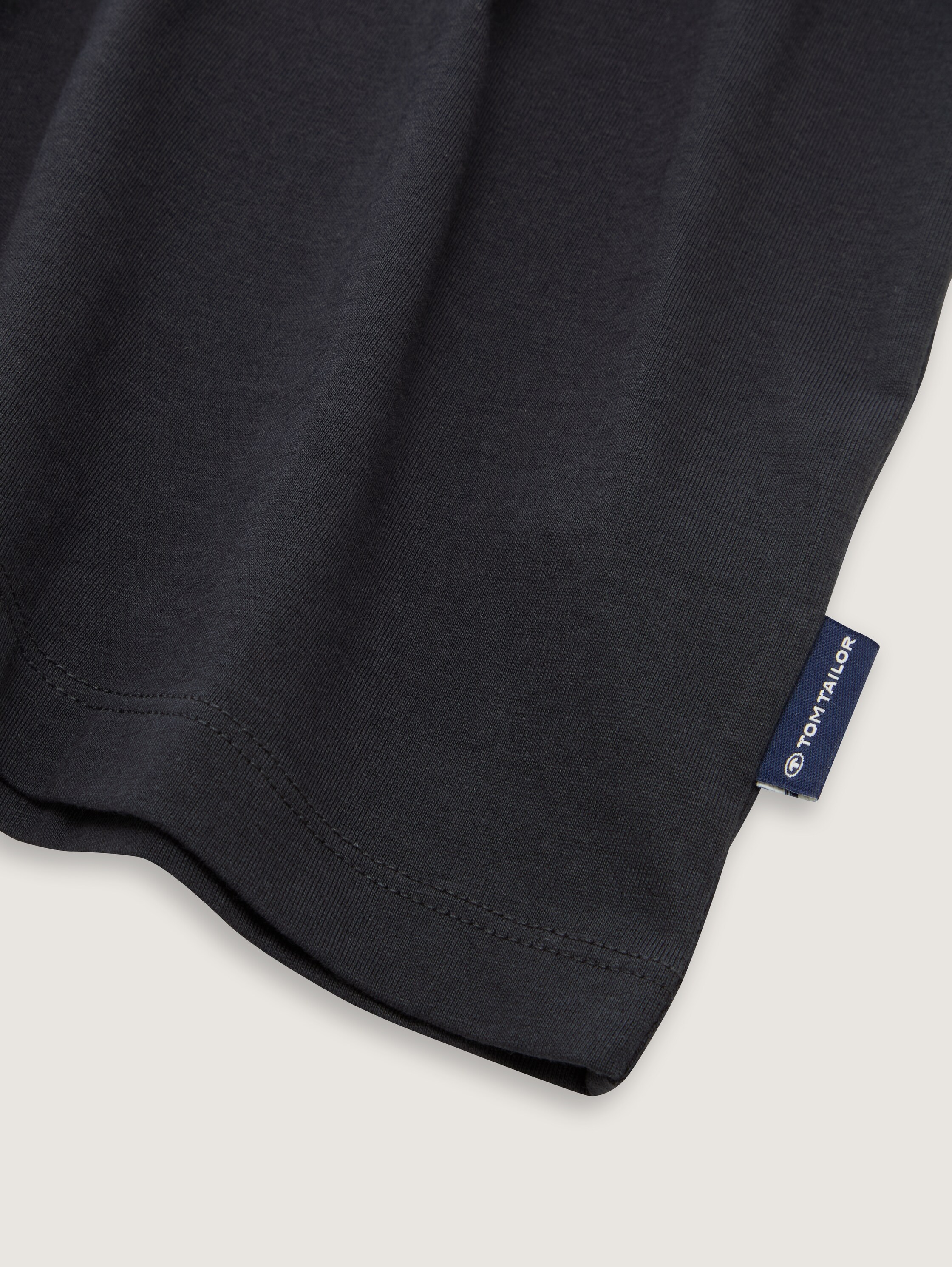 T-Shirt mit Print - heavy_black - 