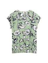Not Selected, Blouse with pattern by , green