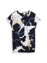 Not Selected, Blouse with pattern by , blue