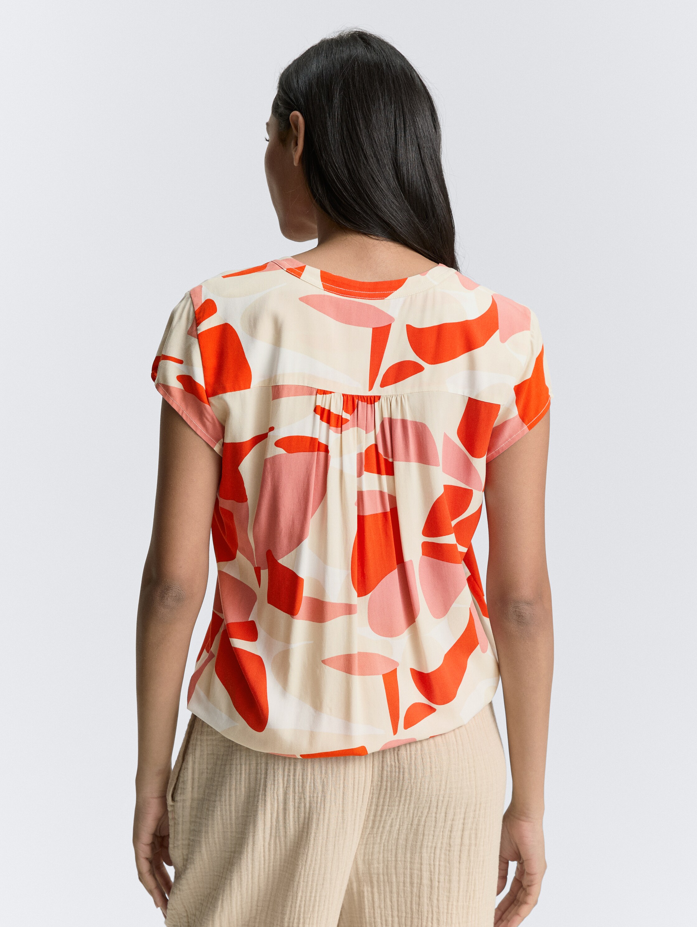 Bluse mit Muster - 2