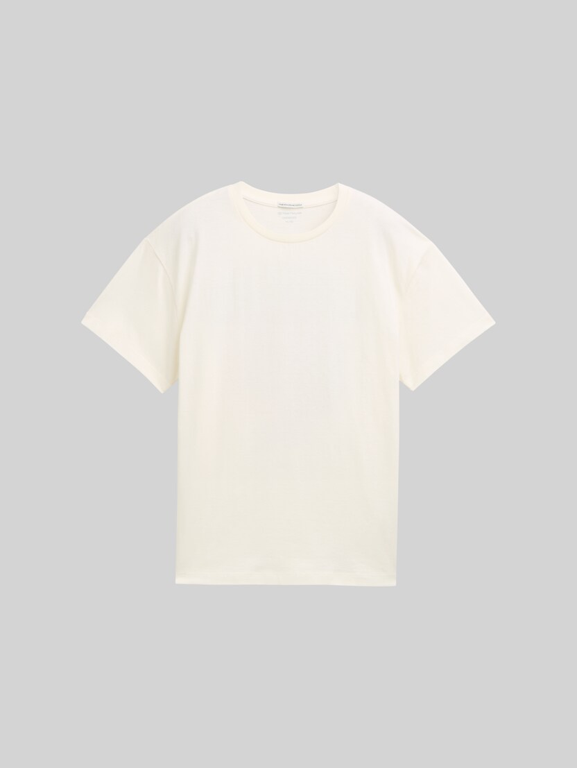T-Shirt mit Print von Teen Boys, Wool White