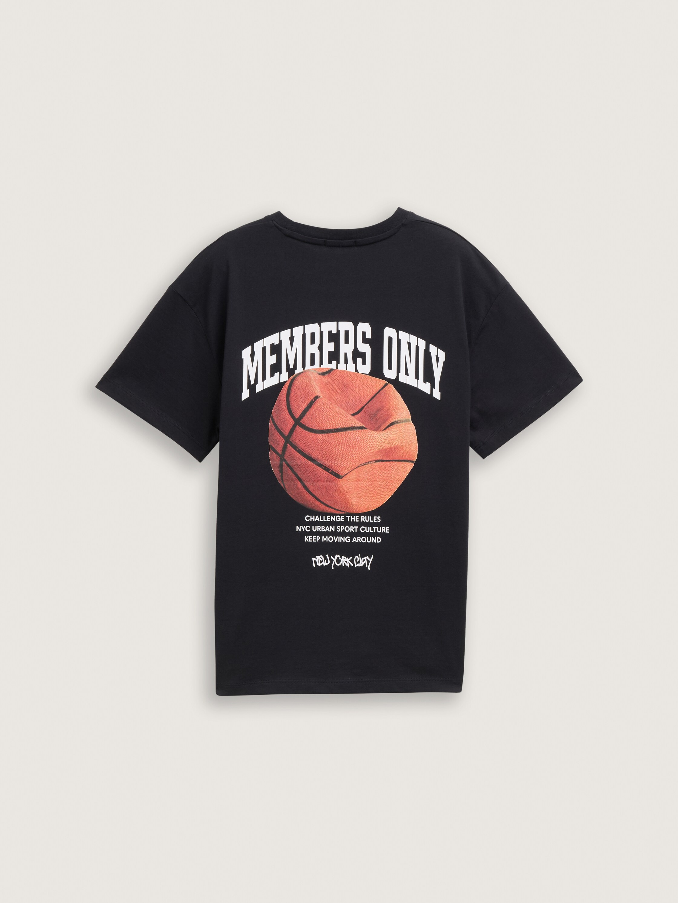 T-Shirt mit Print - heavy_black - 