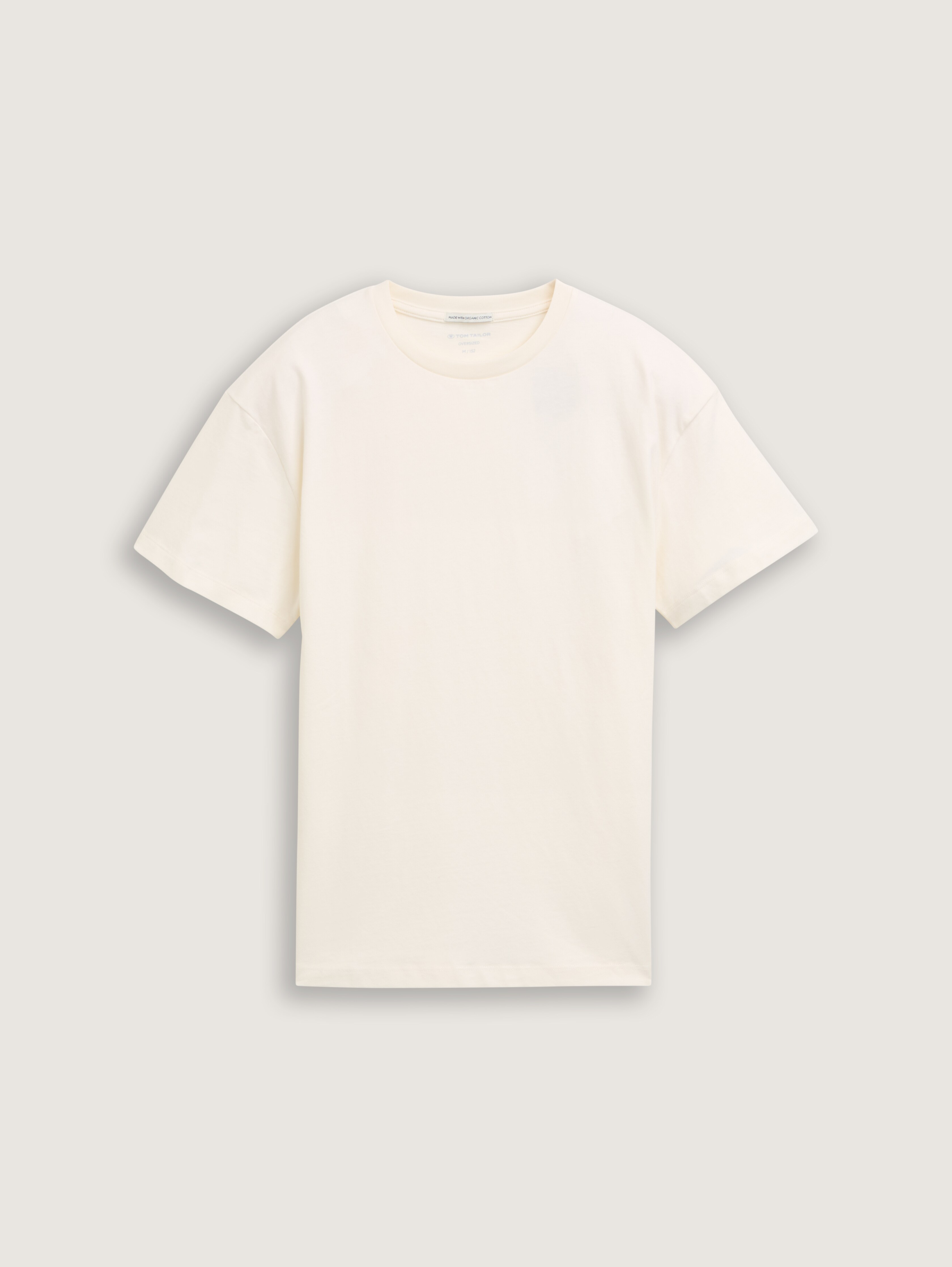 Oversize T-Shirt mit Rückenprint von Teen Boys, Wool White