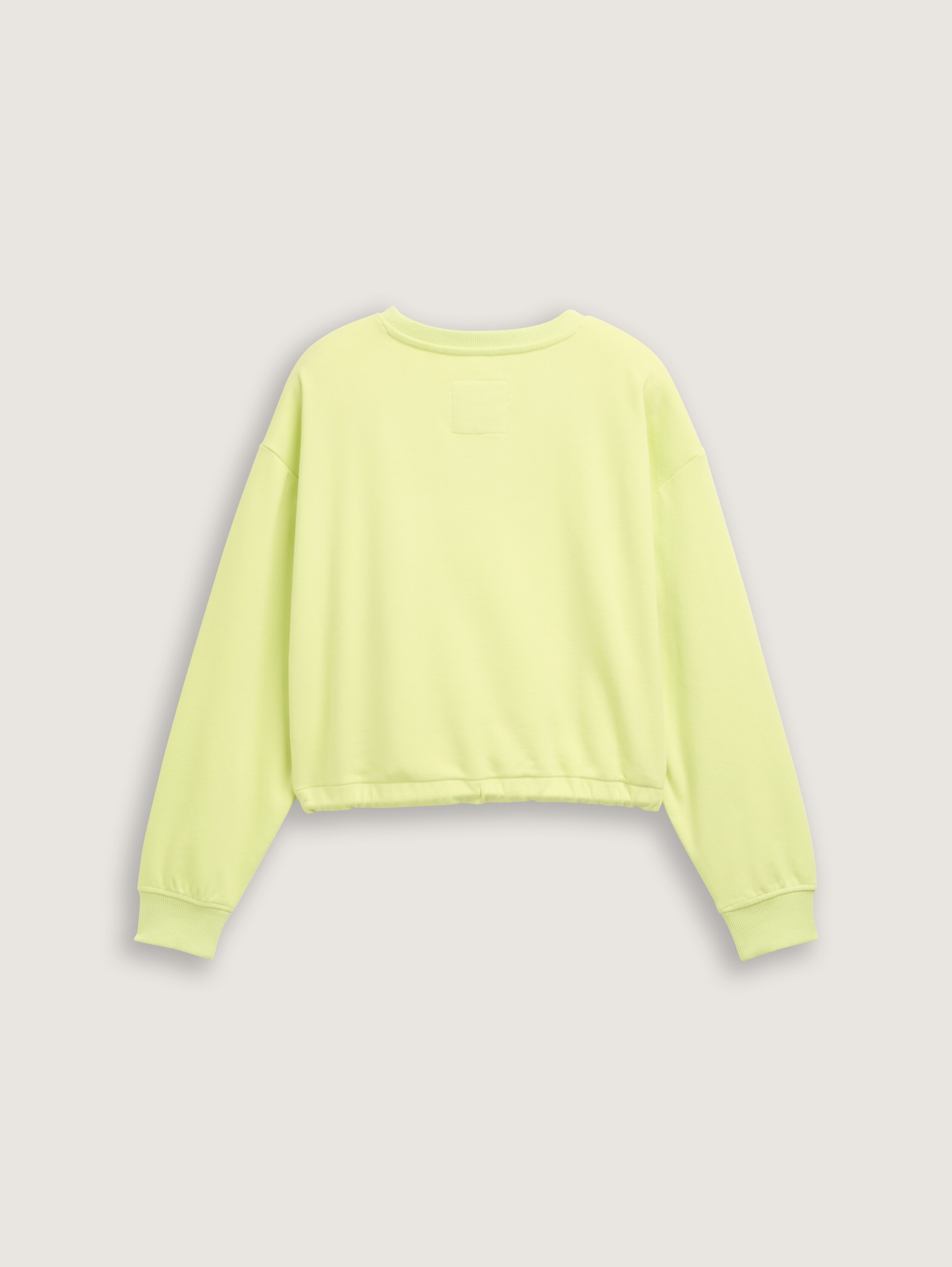 Sweat-shirt court imprimé - fresh_sweet_lime - 