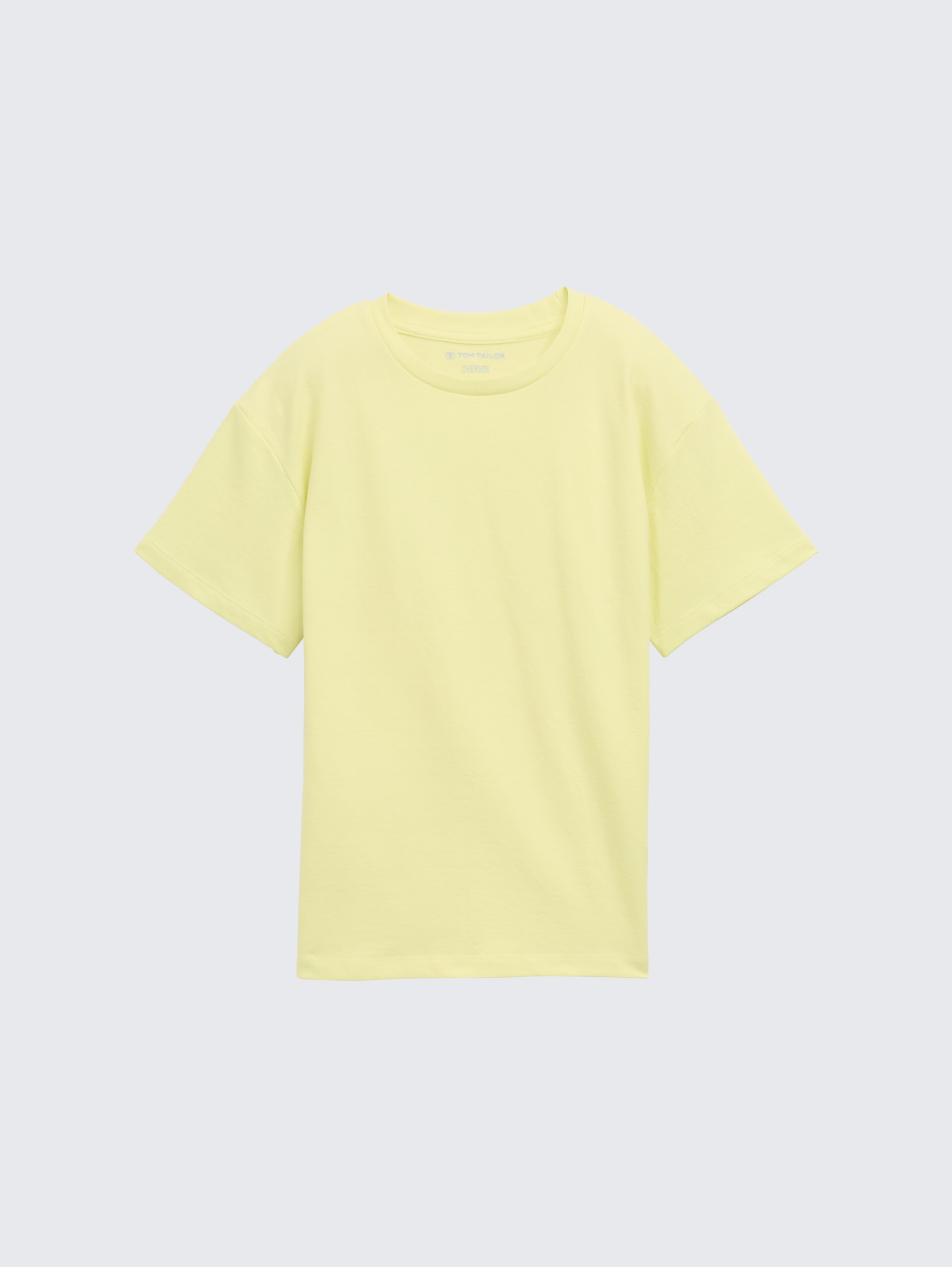 Oversize T-Shirt - lemon grass yellow - Vorder-Produkt-Ansicht