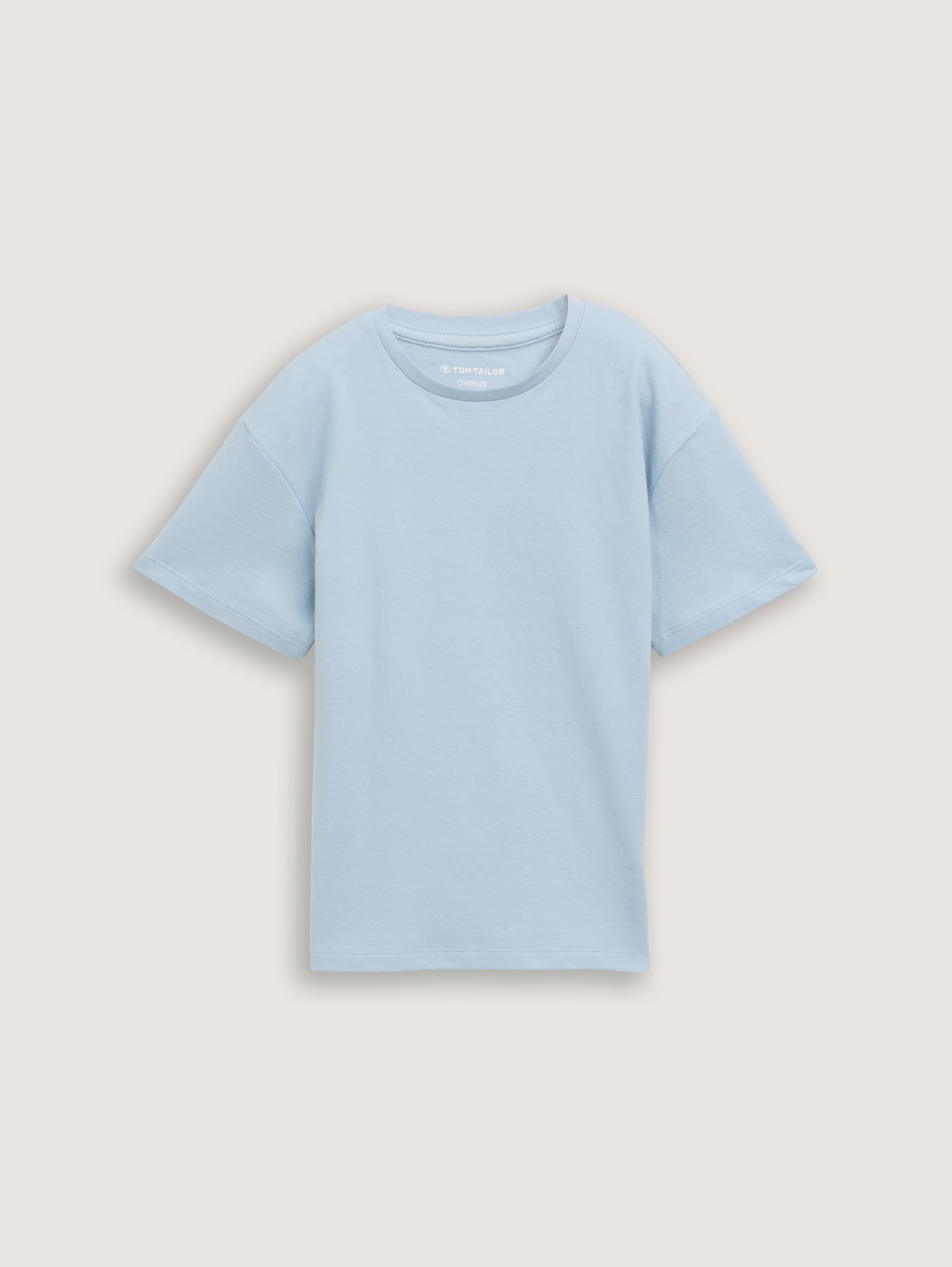 Oversize T-Shirt von Teen Boys, soft foggy light blue