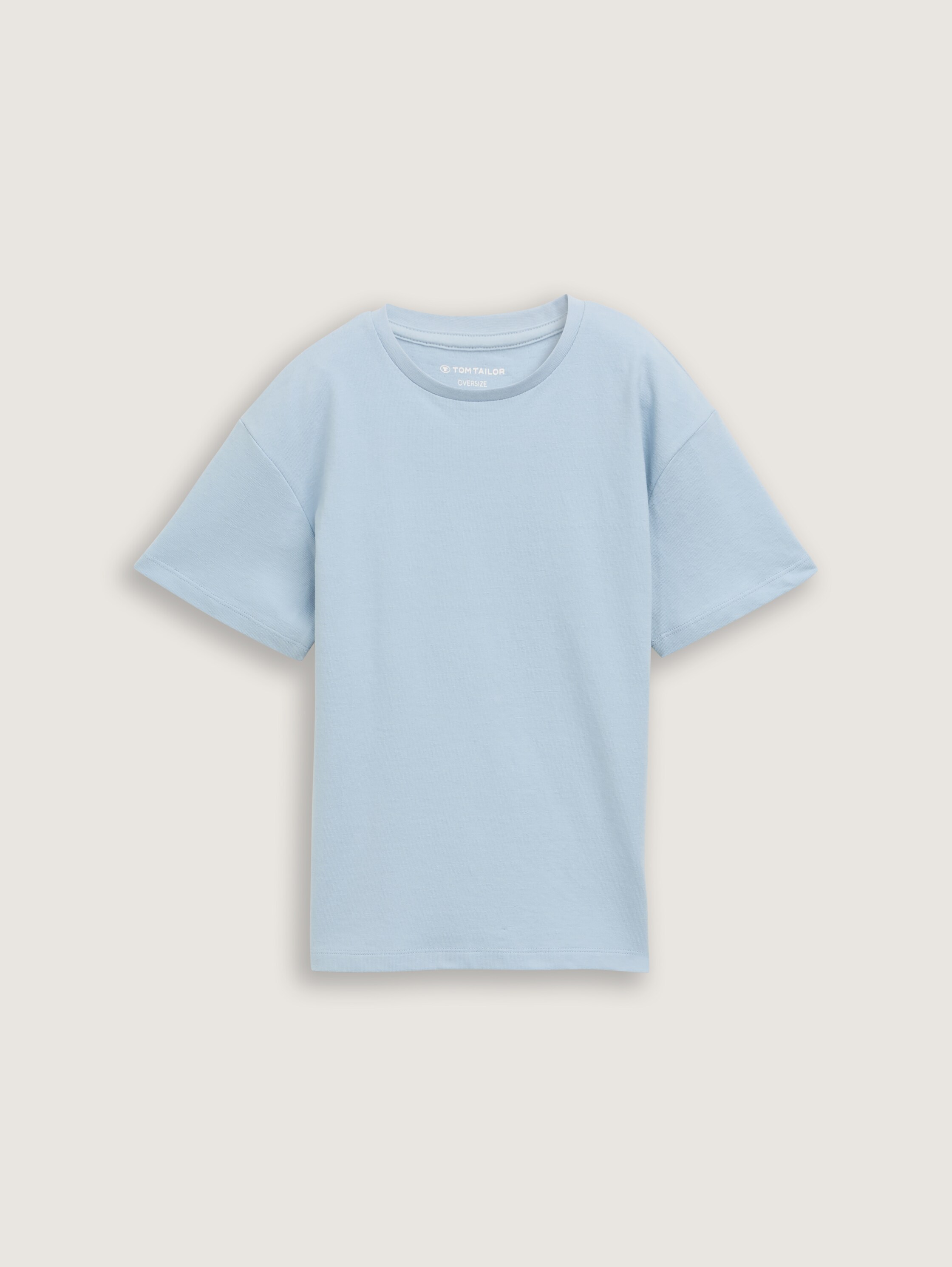 Oversize T-Shirt - soft_foggy_light_blue - 