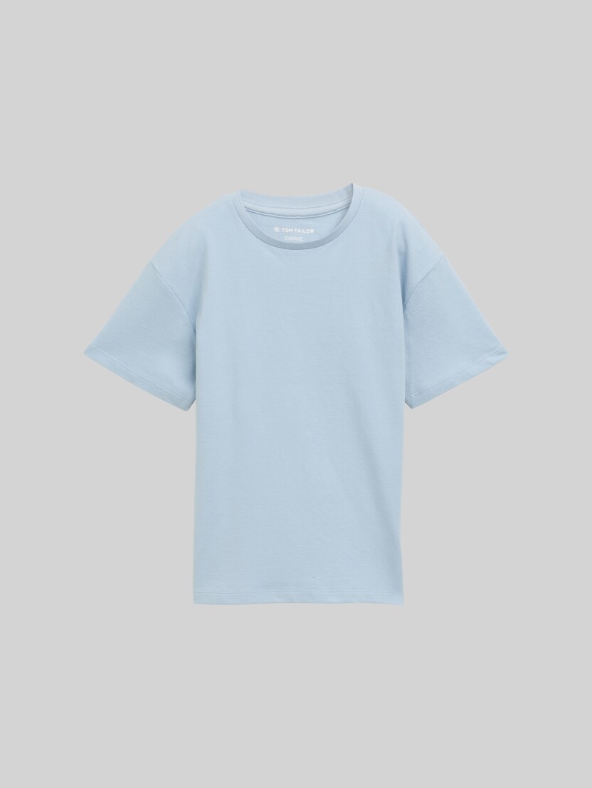 Oversize T-Shirt von Teen Boys, soft foggy light blue