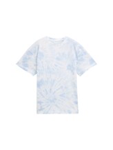 light blue tie dye design