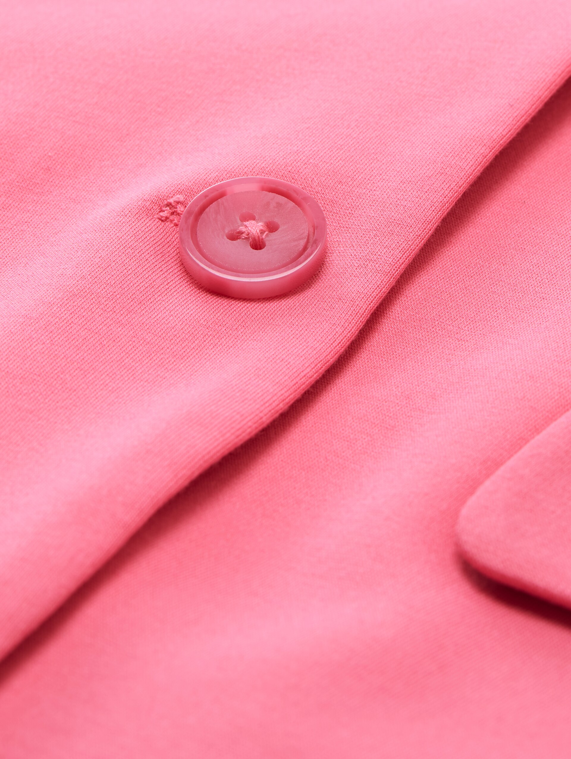 Slim Fit Jersey Blazer - Bright Rose