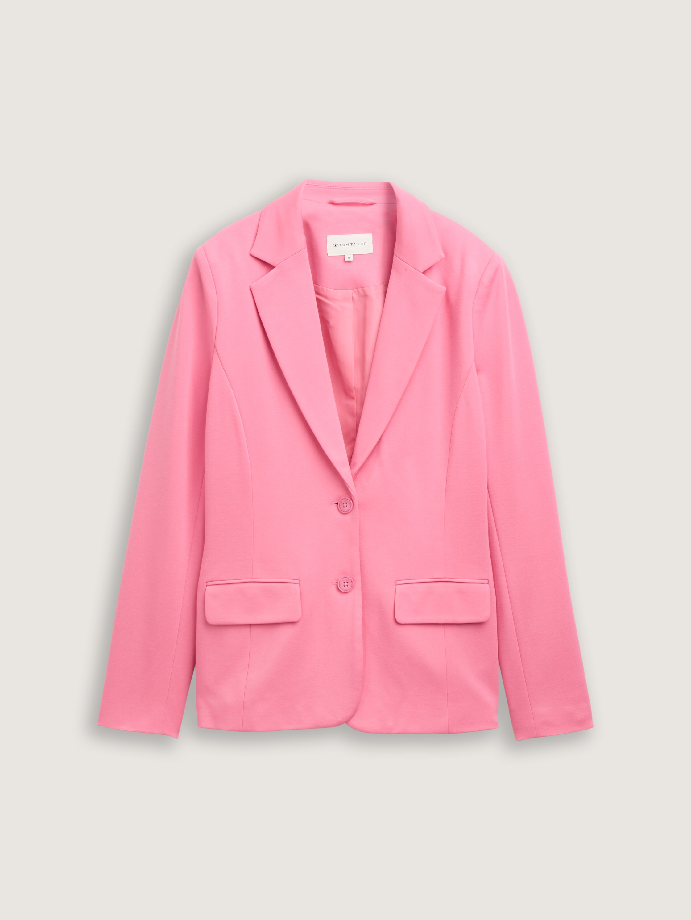 Slim fit jersey blazer - bright_rose - 