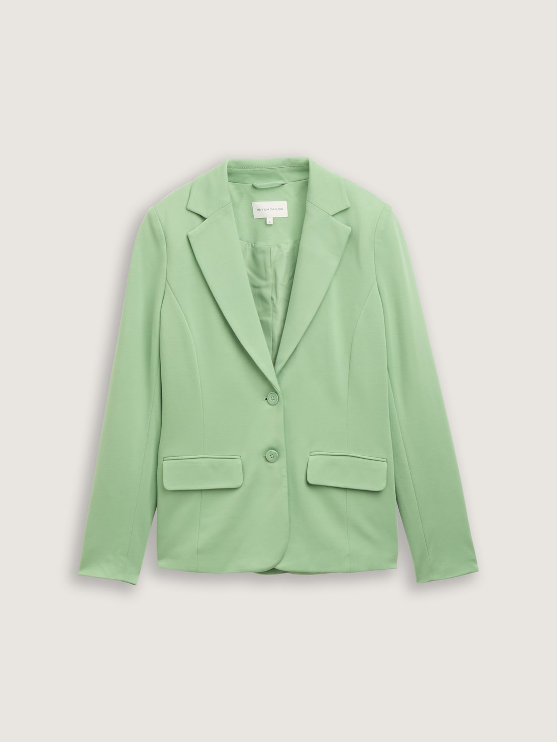 Slim Fit Jersey Blazer - true green
