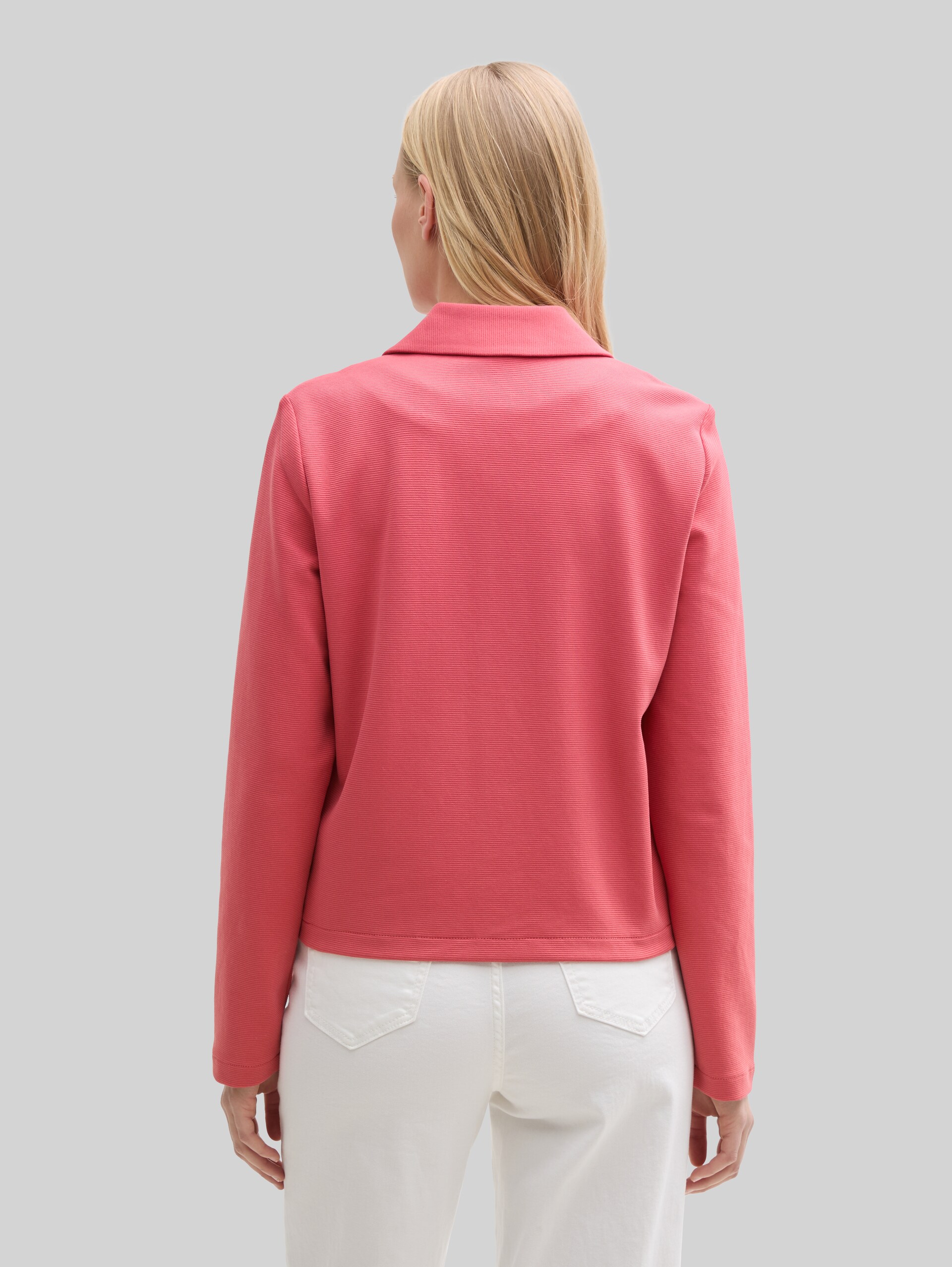 Jacket with breast pockets - Berry Red