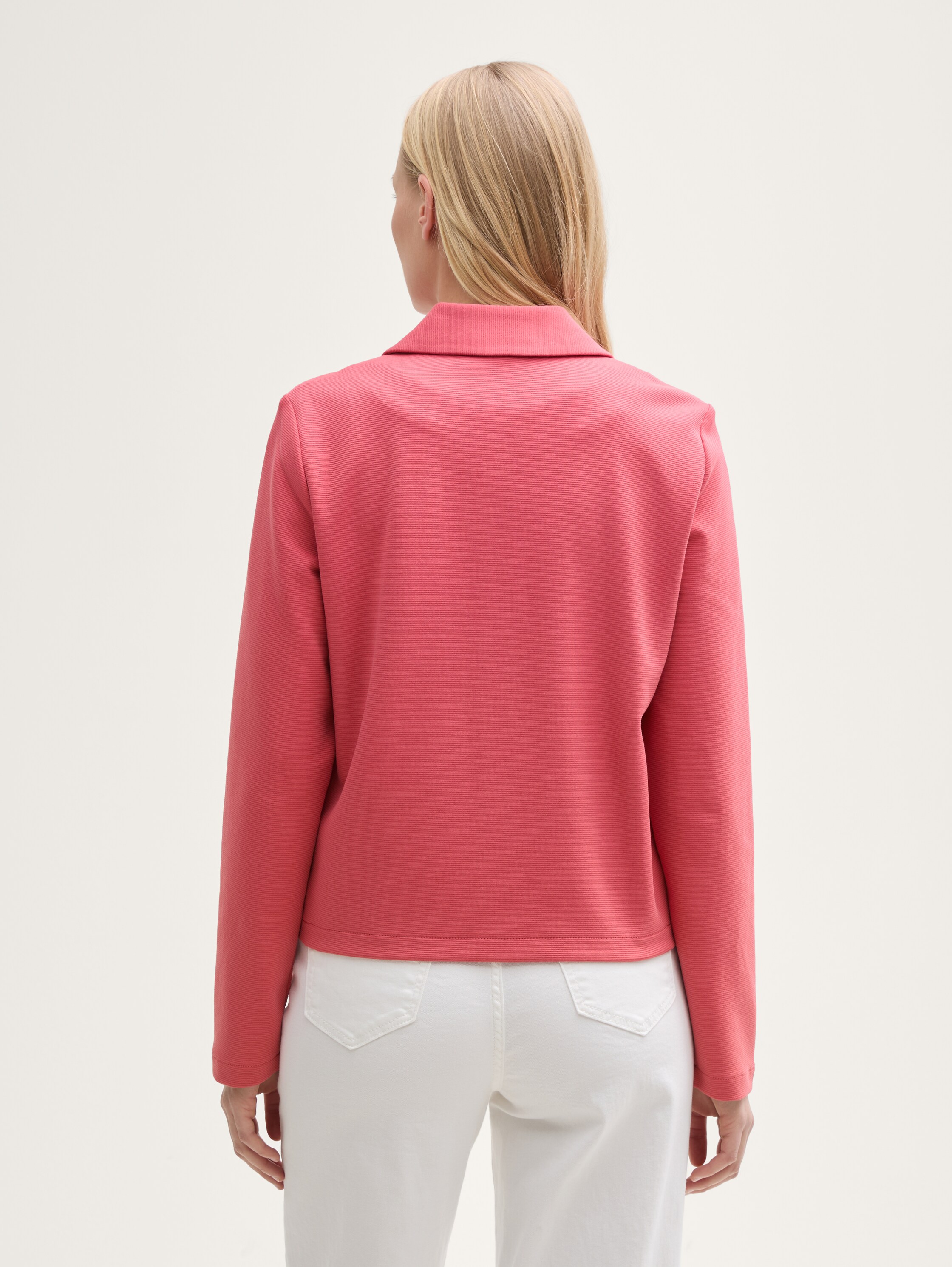 Jacke mit Brusttaschen - berry_red - 