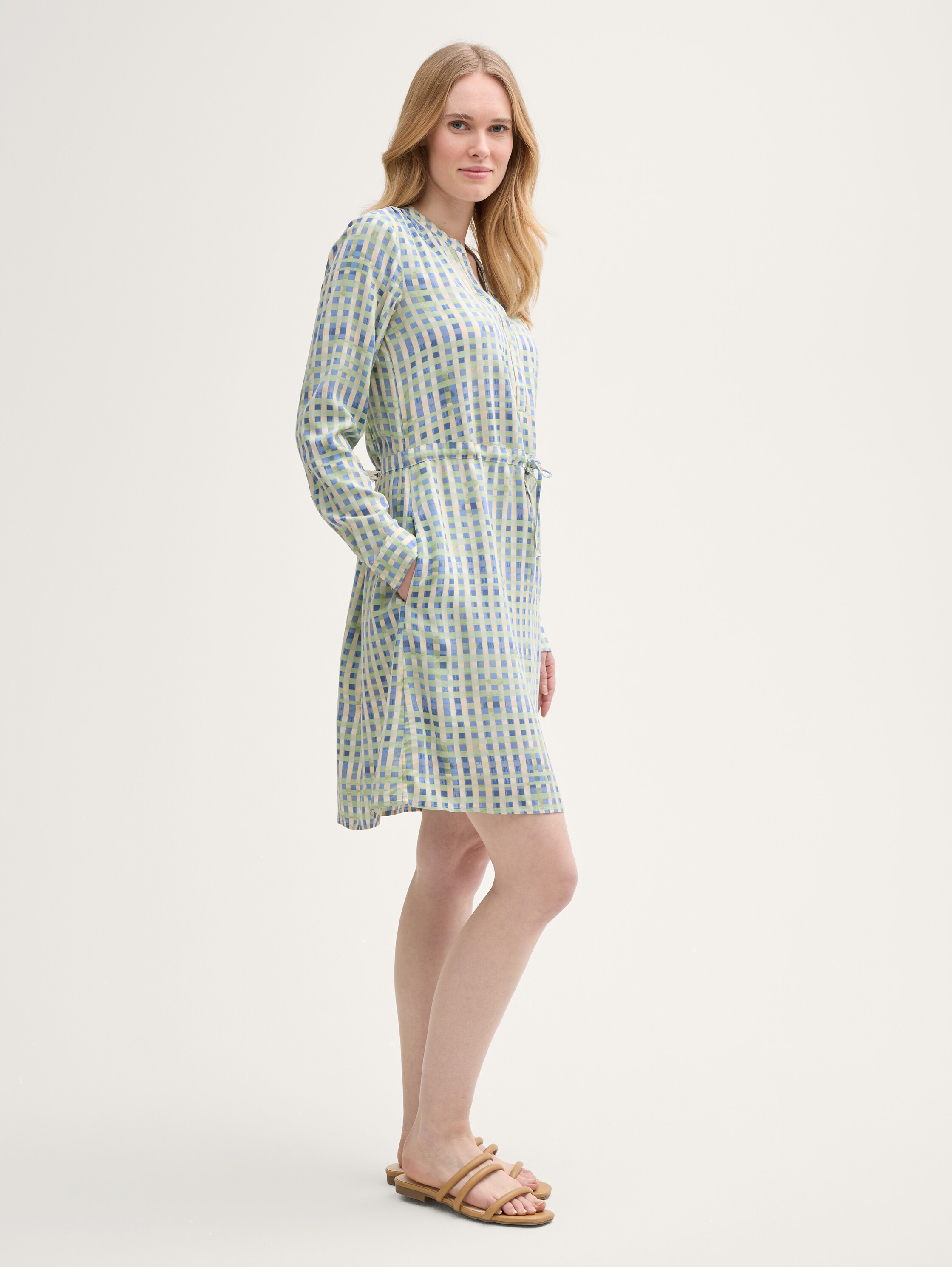 Kleid mit Muster - true_green_check_design - 
