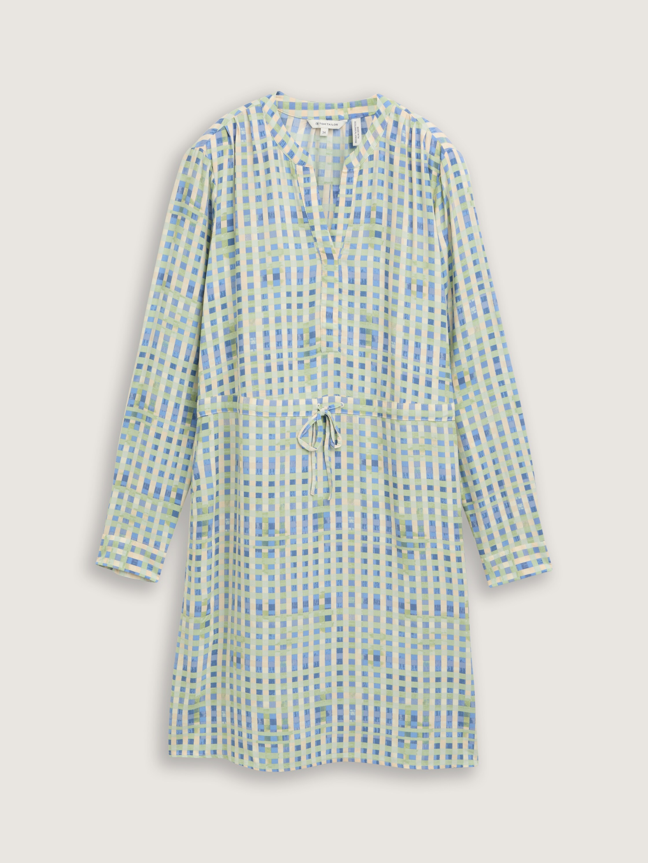 Kleid mit Muster - true_green_check_design - 
