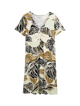 Sélectionné, Robe avec volants par Tom Tailor, beige