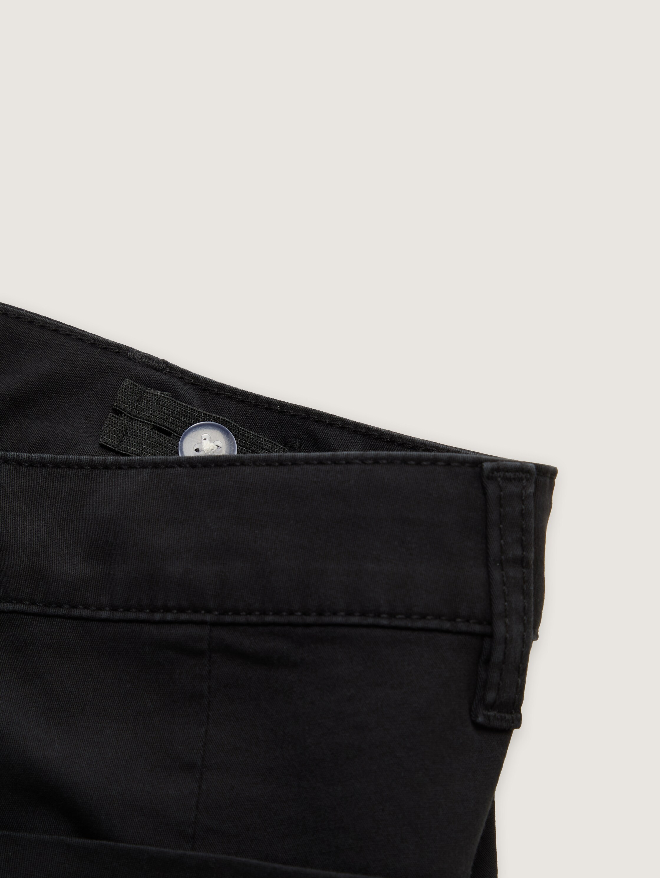 Baggy Fit Chino Hose - heavy_black - 