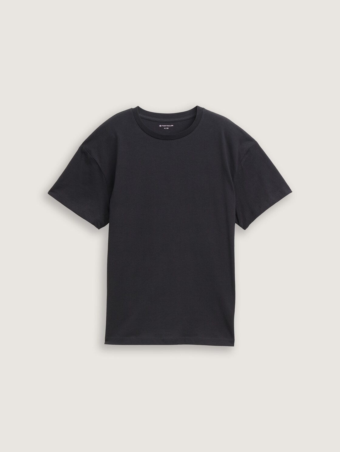 T-Shirt mit Print - heavy black - Vorder-Produkt-Ansicht