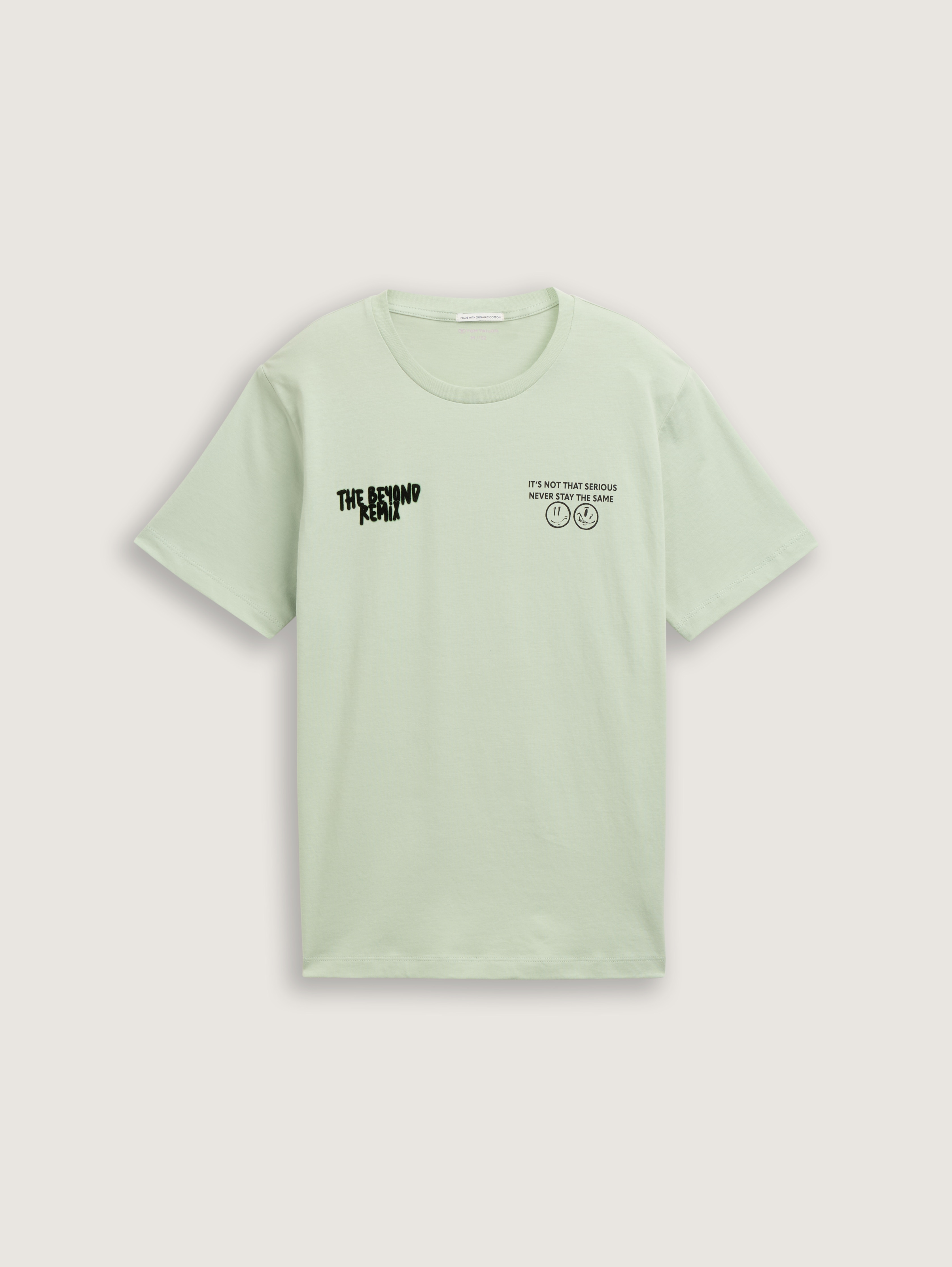 T-Shirt mit Print von Teen Boys, light grayish green