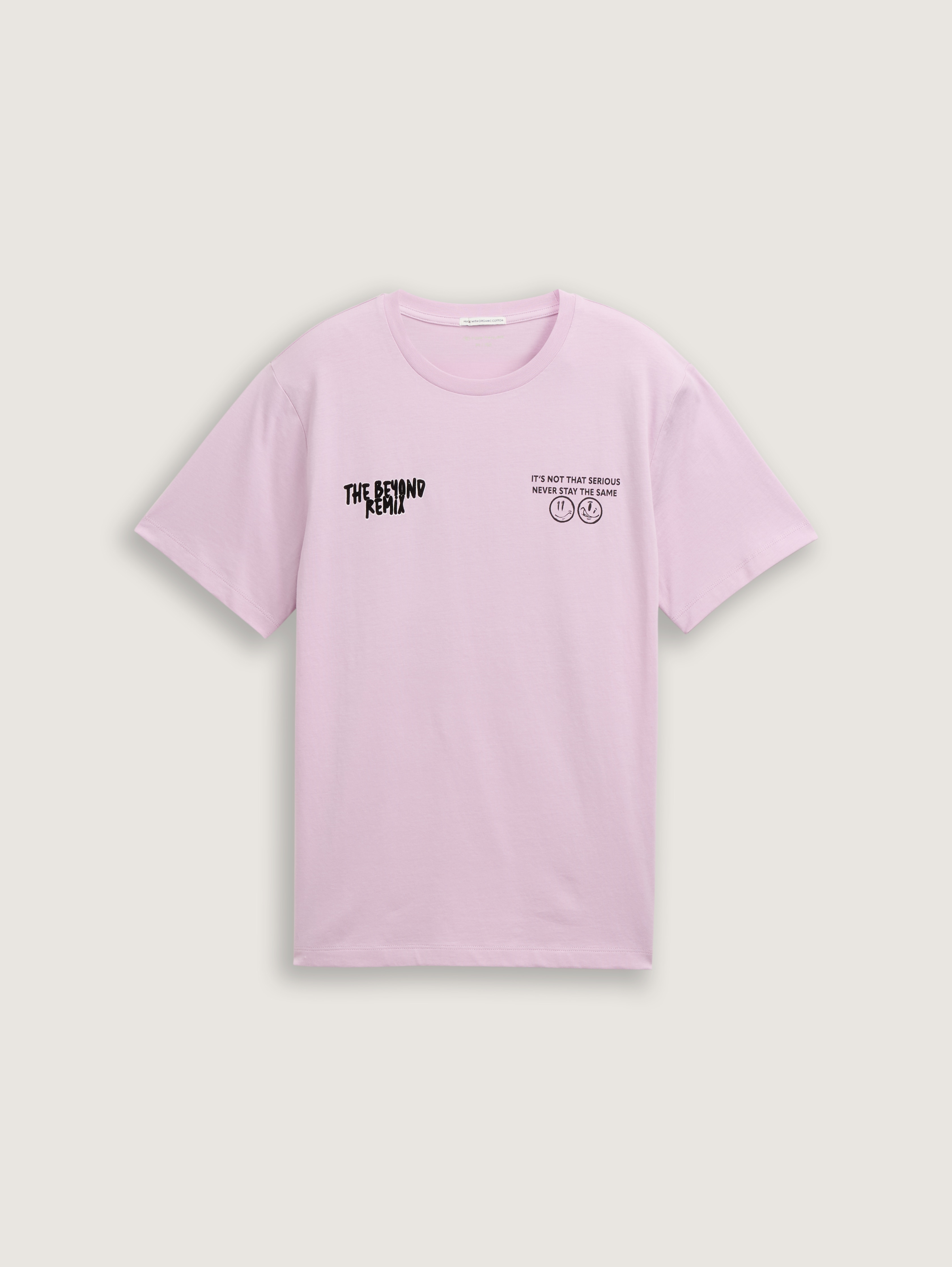 T-Shirt mit Print von Teen Boys, grayish pink
