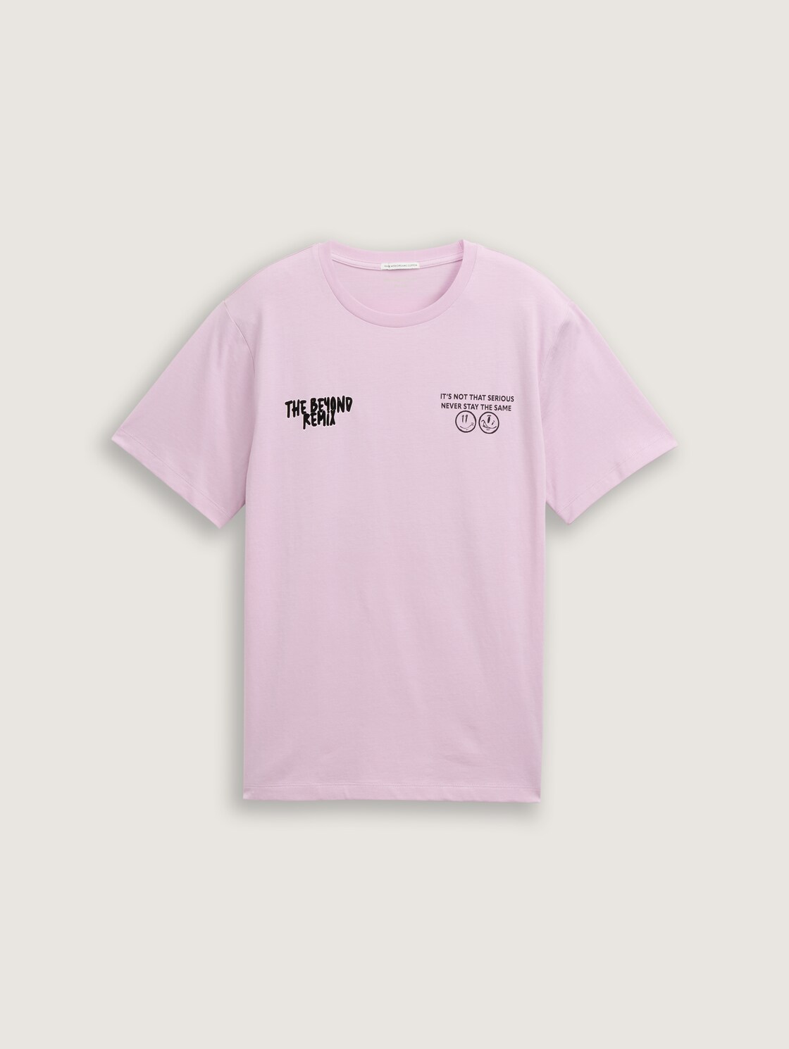 T-shirt with print - grayish pink - Front product view