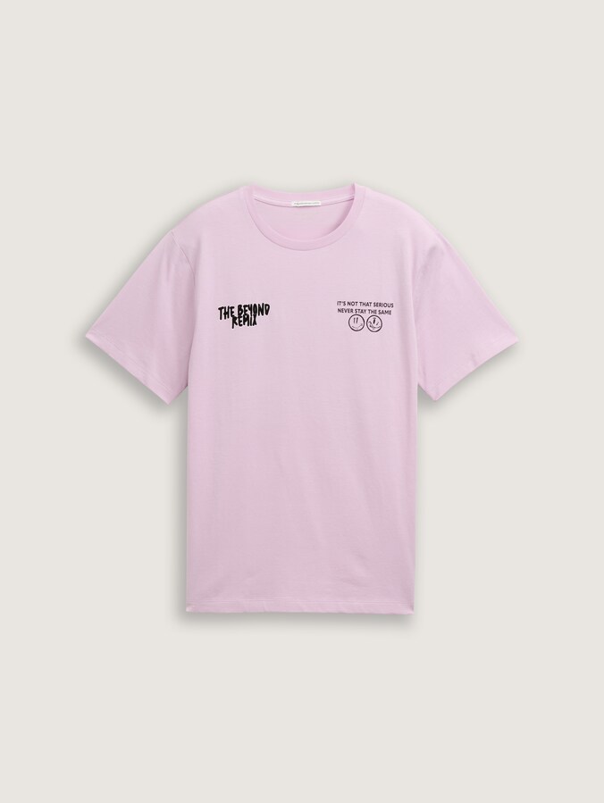 T-shirt met print door Teen Boys, grayish pink