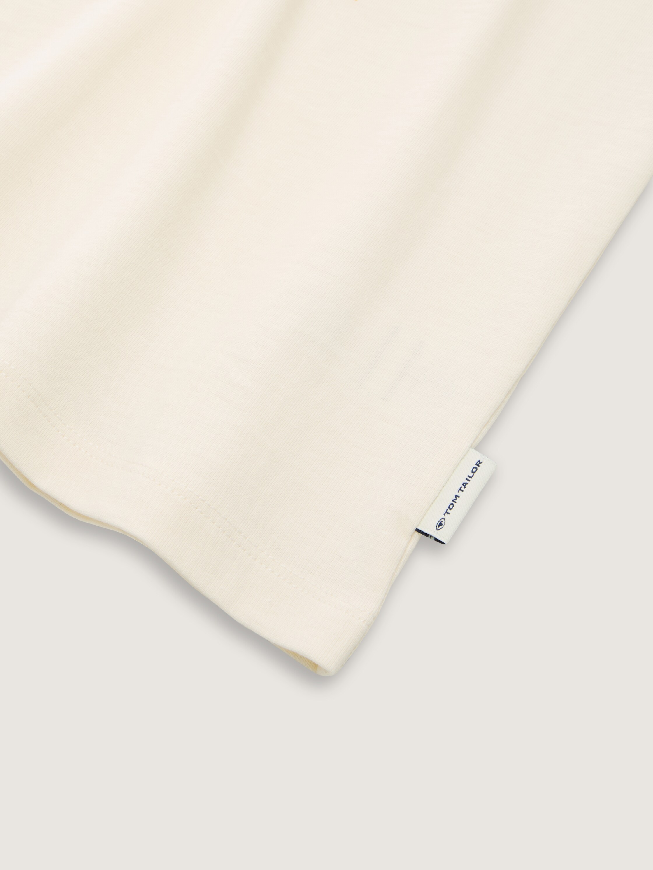 T-Shirt mit Print - wool_white - 