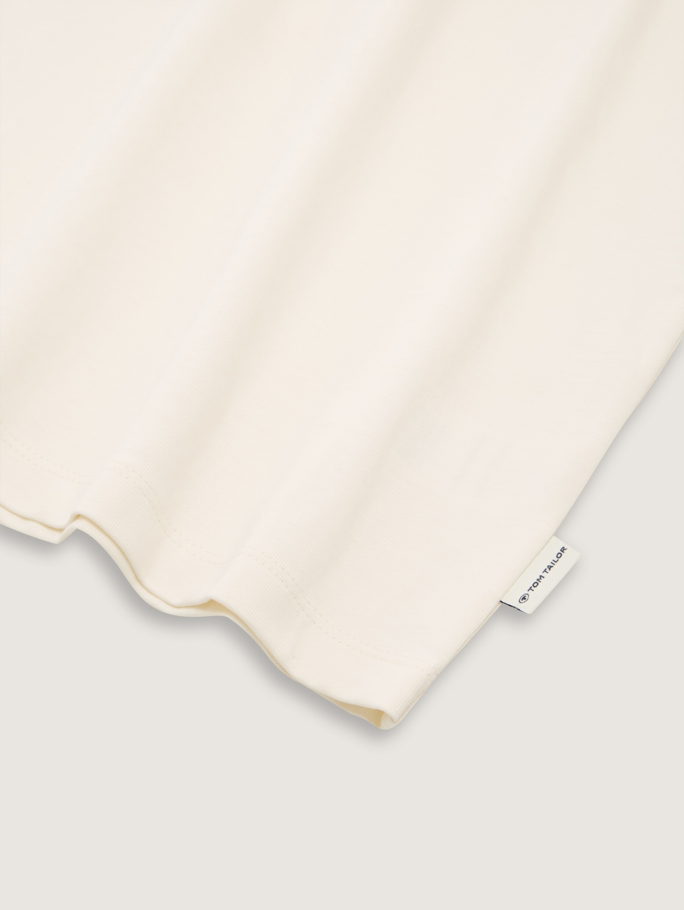 T-Shirt mit Print - wool_white - 