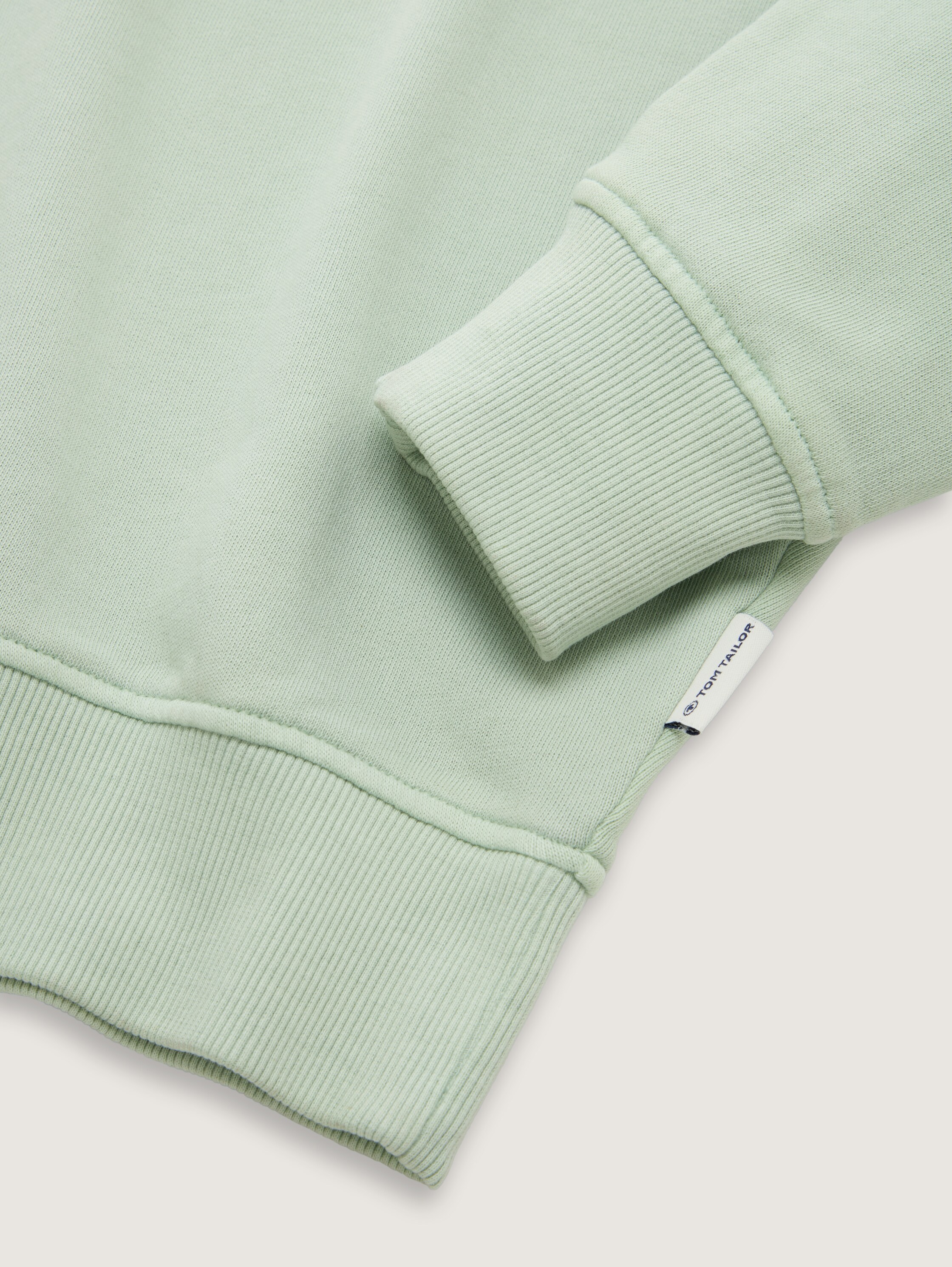 Oversize Sweatshirt mit Brusttasche - 3