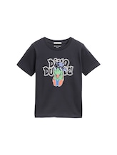 Geselecteerd, T-shirt met omkeerbare pailletten door Tom Tailor, grauw