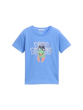 Niet geselecteerd, T-shirt met omkeerbare pailletten door , blauw