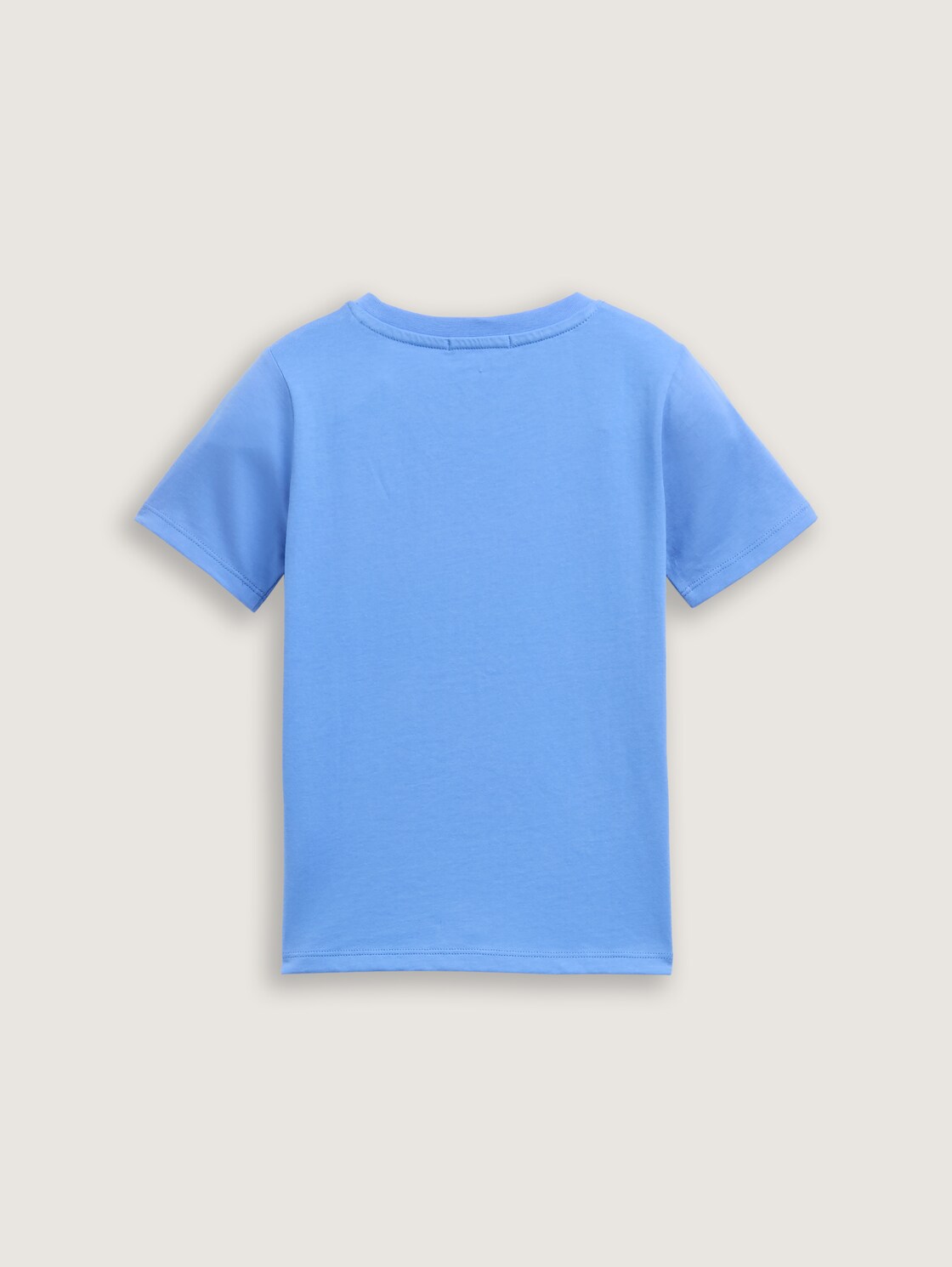 T-Shirt mit Wendepailletten - soft mid blue