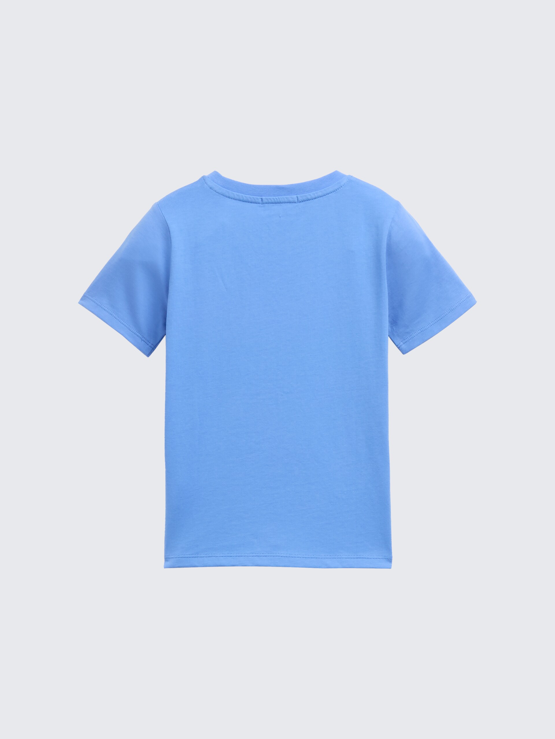T-Shirt mit Wendepailletten - soft mid blue