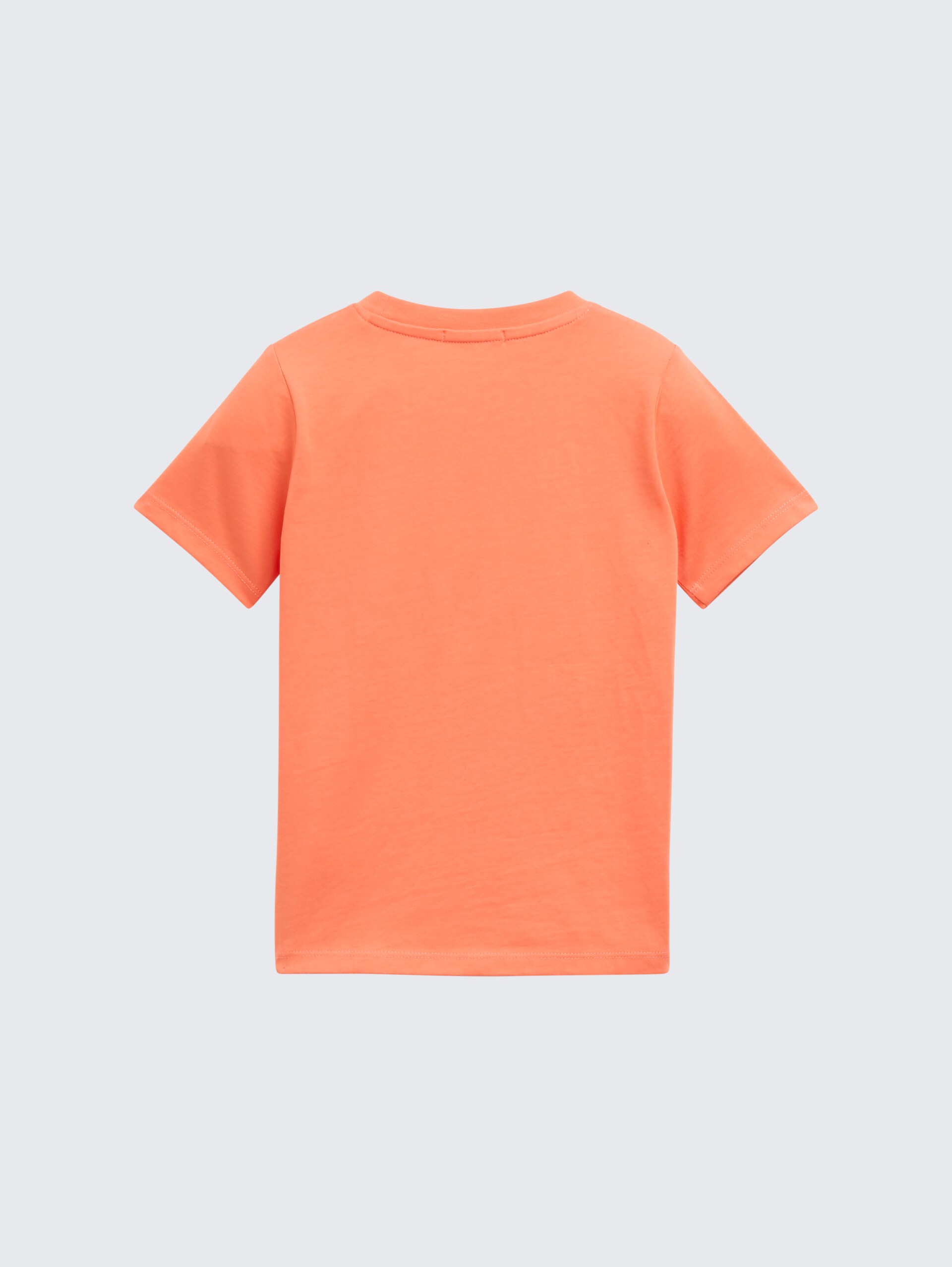 T-Shirt mit Wendepailletten - vibrant coral
