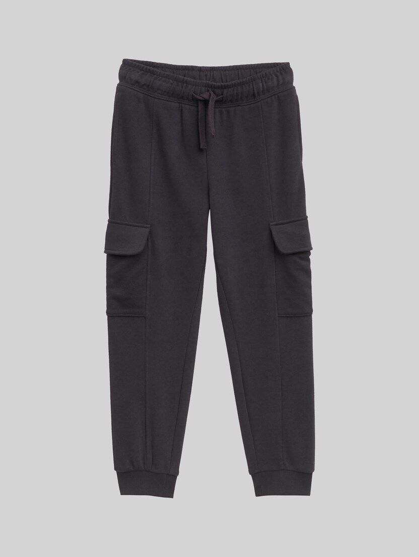 Cargo Jogginghose von Mini Boys, coal grey