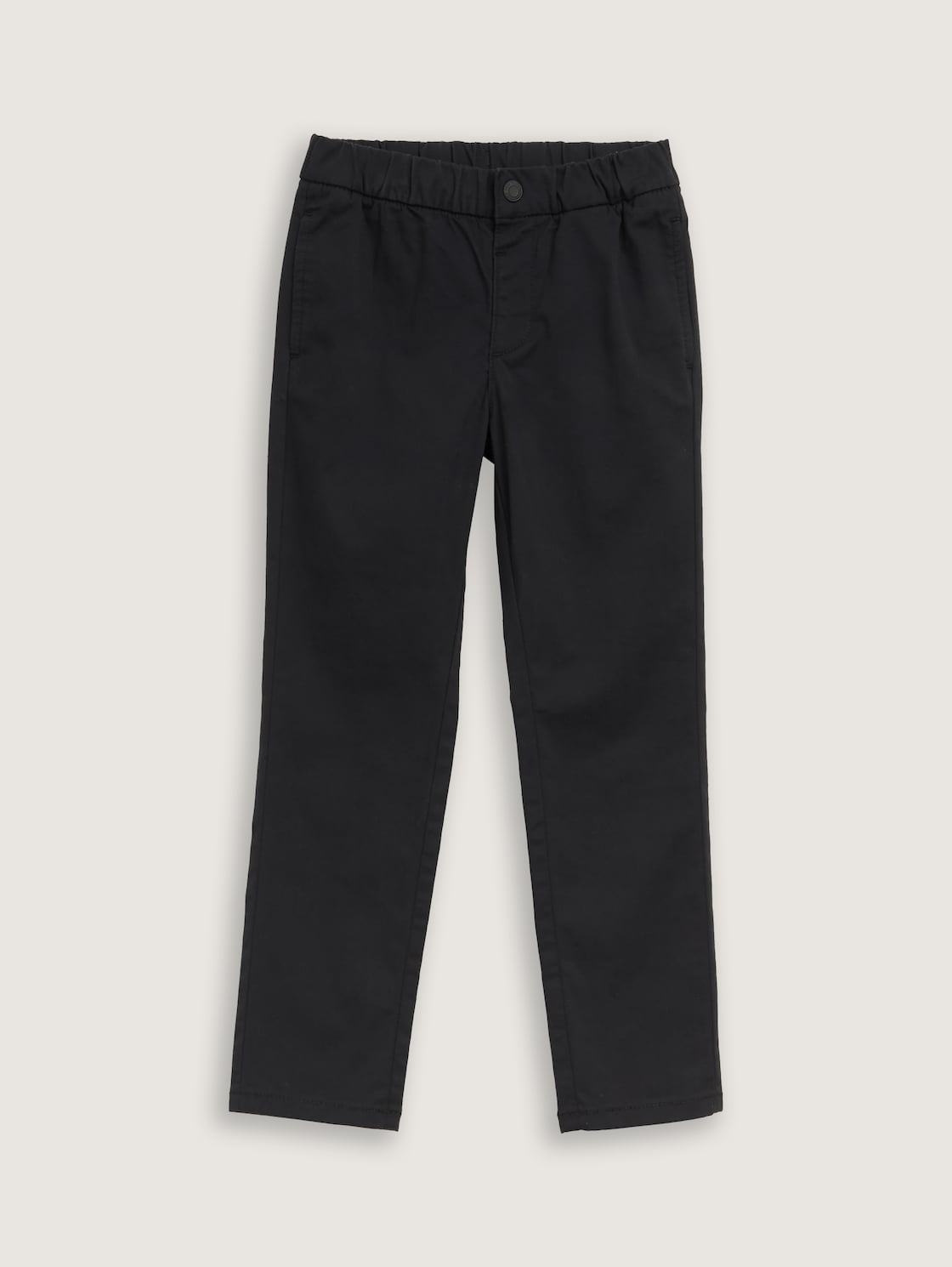 Chino Hose - heavy black - Vorder-Produkt-Ansicht