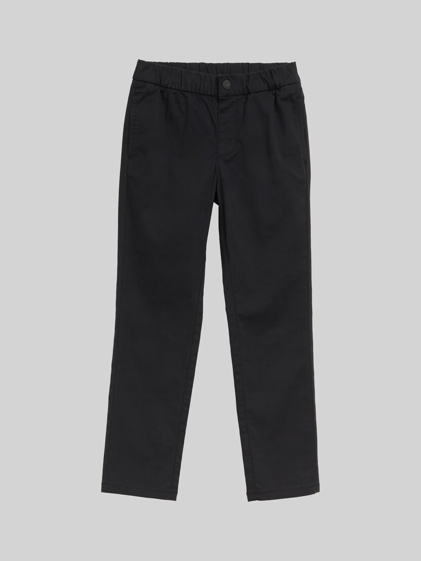 Chino Hose von Mini Boys, heavy black